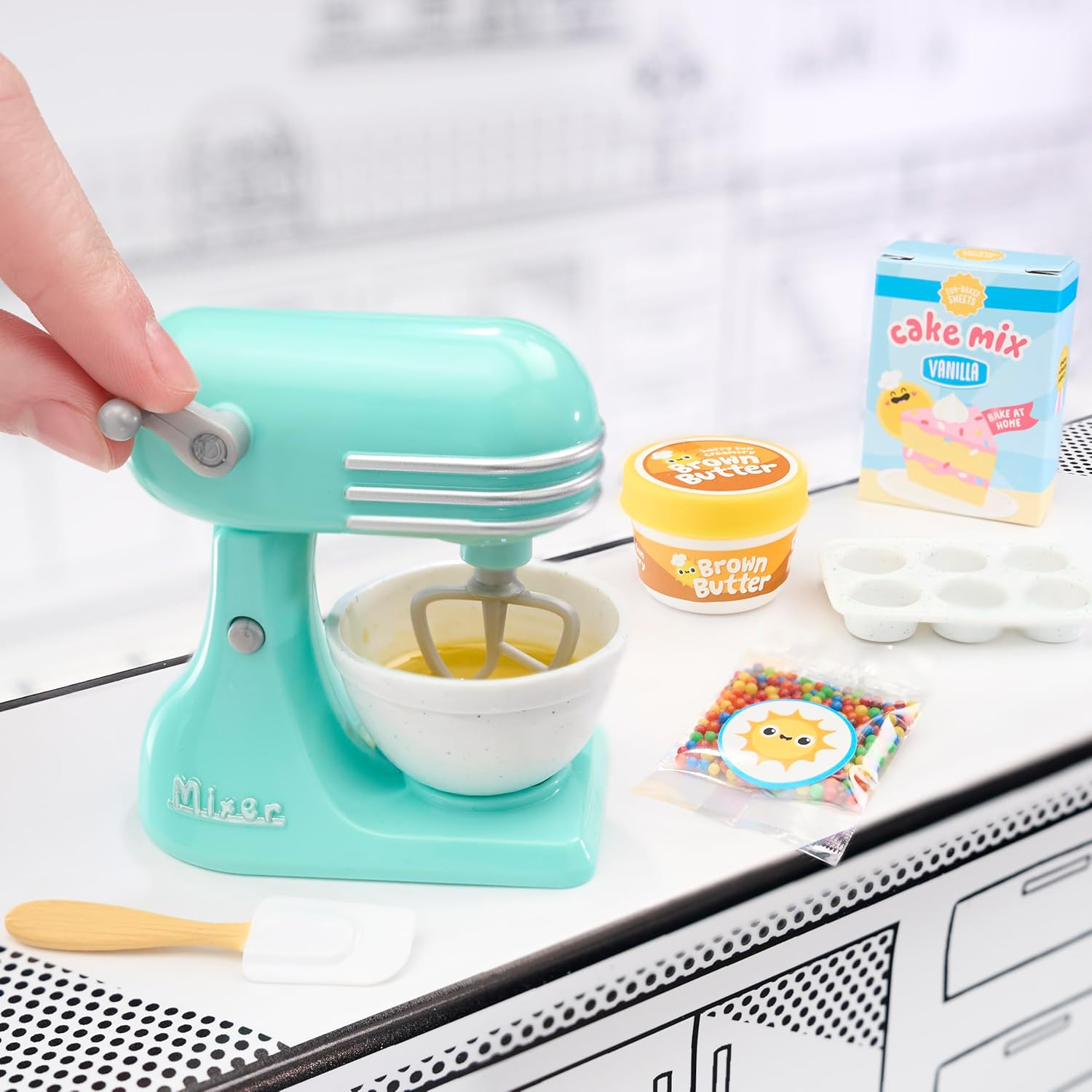 Mga&rsquo;S Miniverse Make It Mini Appliances Series 2 - Mini Collectibles, DIY, Crafts, Resin Play, Kitchen Replica Food, for Collectors & Children Ages 8+, NOT Edible image number 4