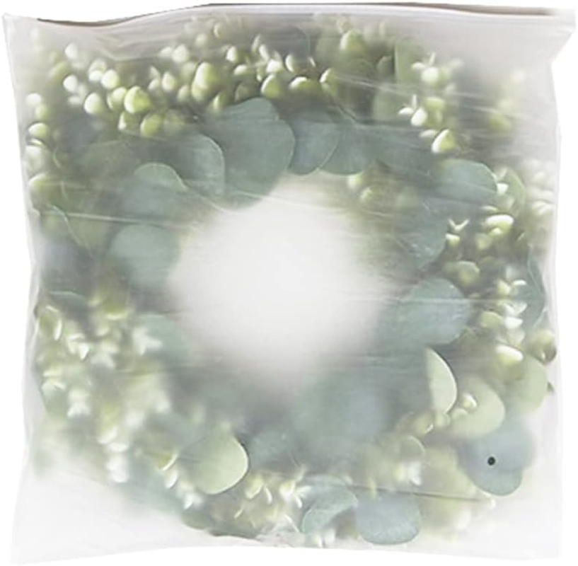 Eucalyptus Garland 17.78"Christmas Wreaths Entrance Decoration Farmhouse Wreath Wall Hanging Artificial Wreath Festival Home Decor for Front Door Wall Window Porch Patio Garden outside Decor