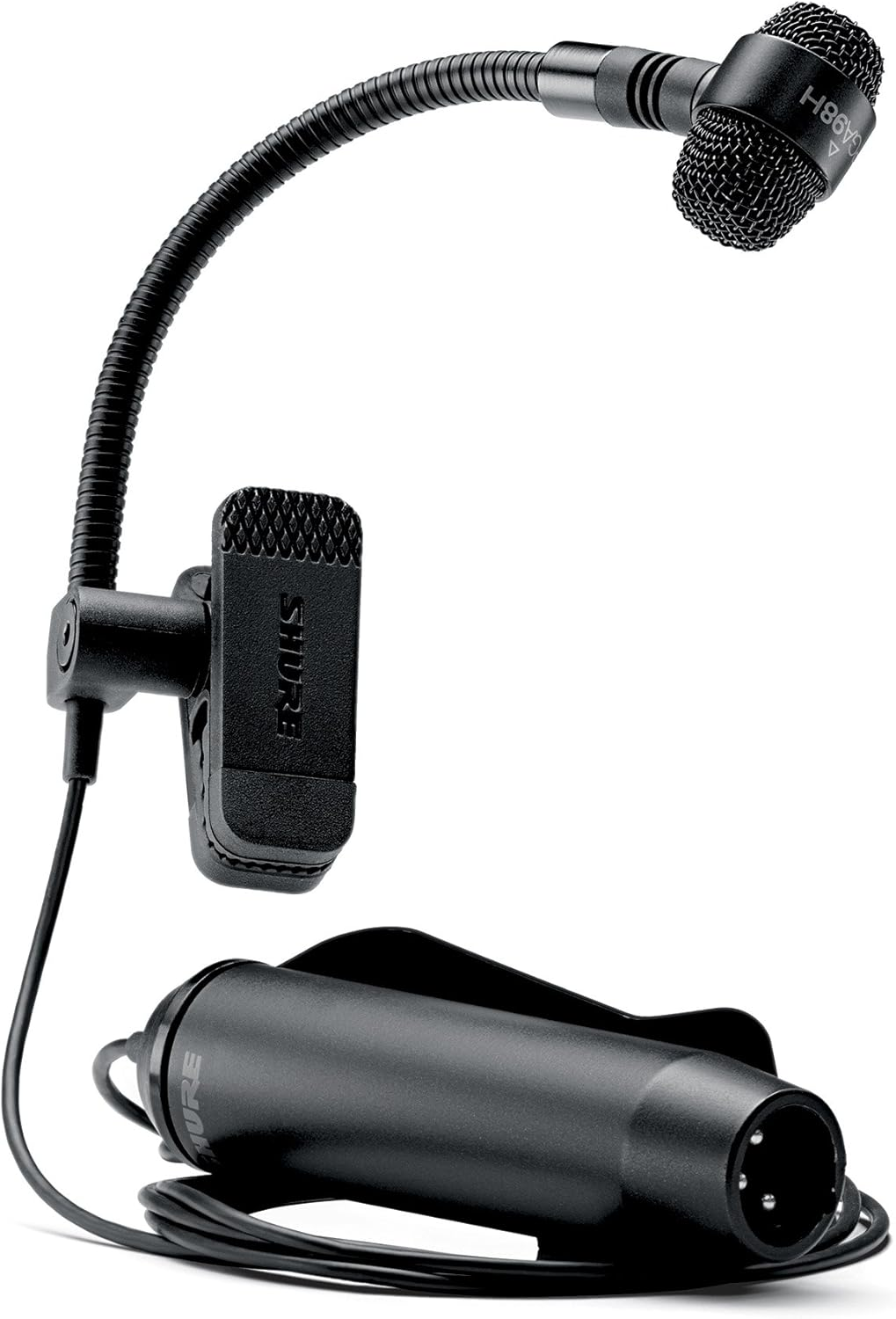 Shure PGA98H-XLR Cardioid Condenser Gooseneck Instrument Microphone with 15' XLR-XLR Cable image number 3