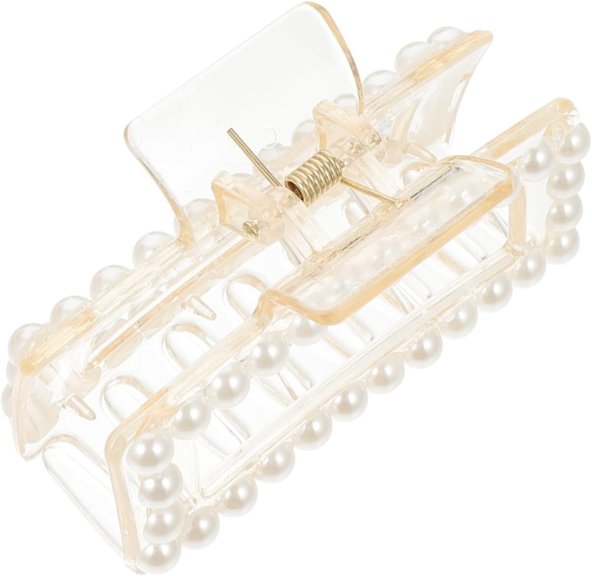 VICASKY Large Hair Clip for Women Practical Pearl Hair Clip for Thick and Thin Hair Gives Charming Hairstyles and Look image number 2