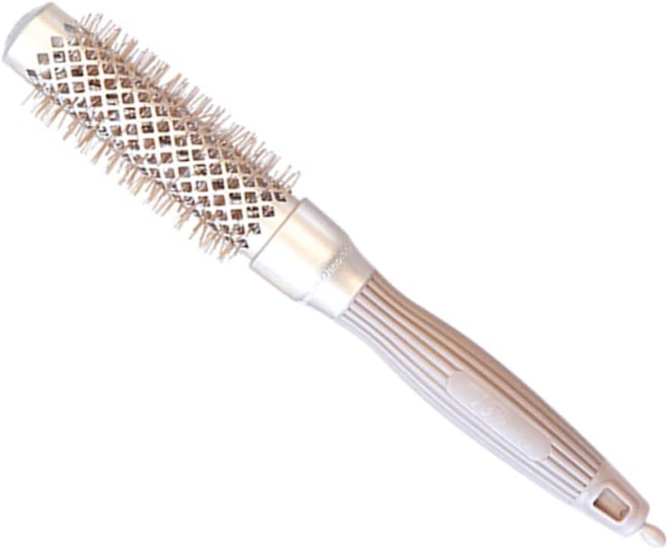 FOYTOKI Hair Curling Comb Aluminum Tube Curling Brush 32# Anti-Static Multi-Purpose Styling Tool for Salon and Home Use image number 5