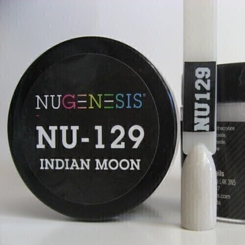 Nugenesis Dipping Powder Nail System Color NU-129 - Indian Moon - 43G