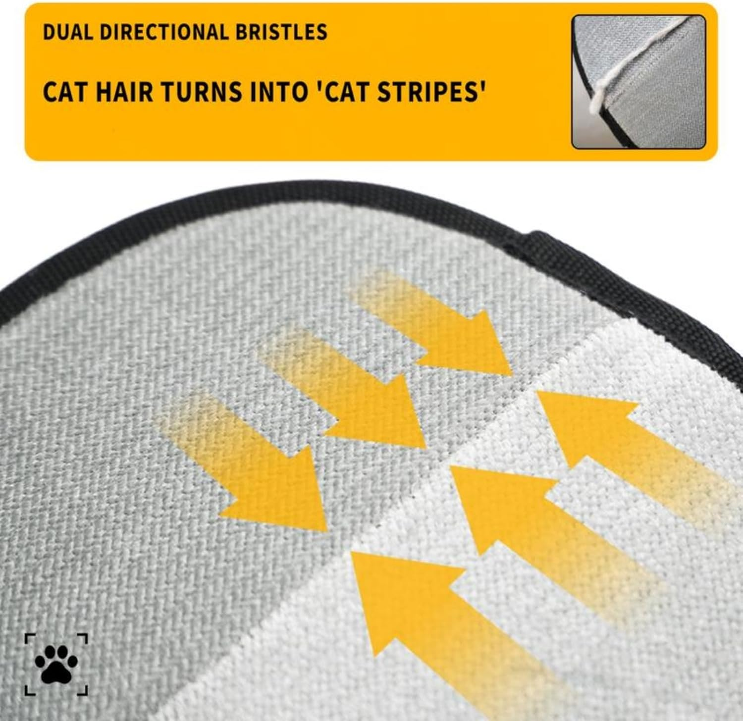 Pet Hair Remover Glove, 2025 New 9.5In Reusable Two-Way Push and Pull Electrostatic Pet Hair Remover-Roll into Strips, Washable Pet Gloves, for Clothing/Couch/Furniture/Carpet/Car Seat