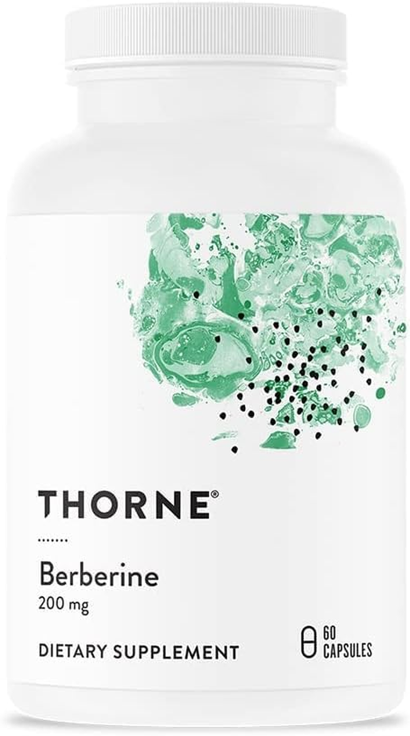 Thorne Research &ndash; Berberine &ndash; 200 Mg &ndash; Vitamin Supplement &ndash; 60 Capsules