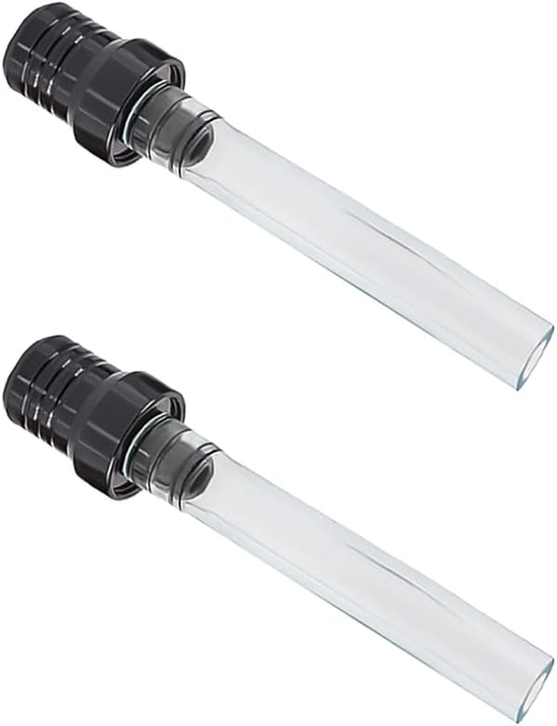 2 PCS Breather Hose Gas Fuel Tank Cap, CNC One Way Tank Valve Vent Tube with Aluminum Cap, Fuel Gas Cap Vent Tube Breather, ATV Off-Road Motorcycle Accessories (Black, Black Hose)