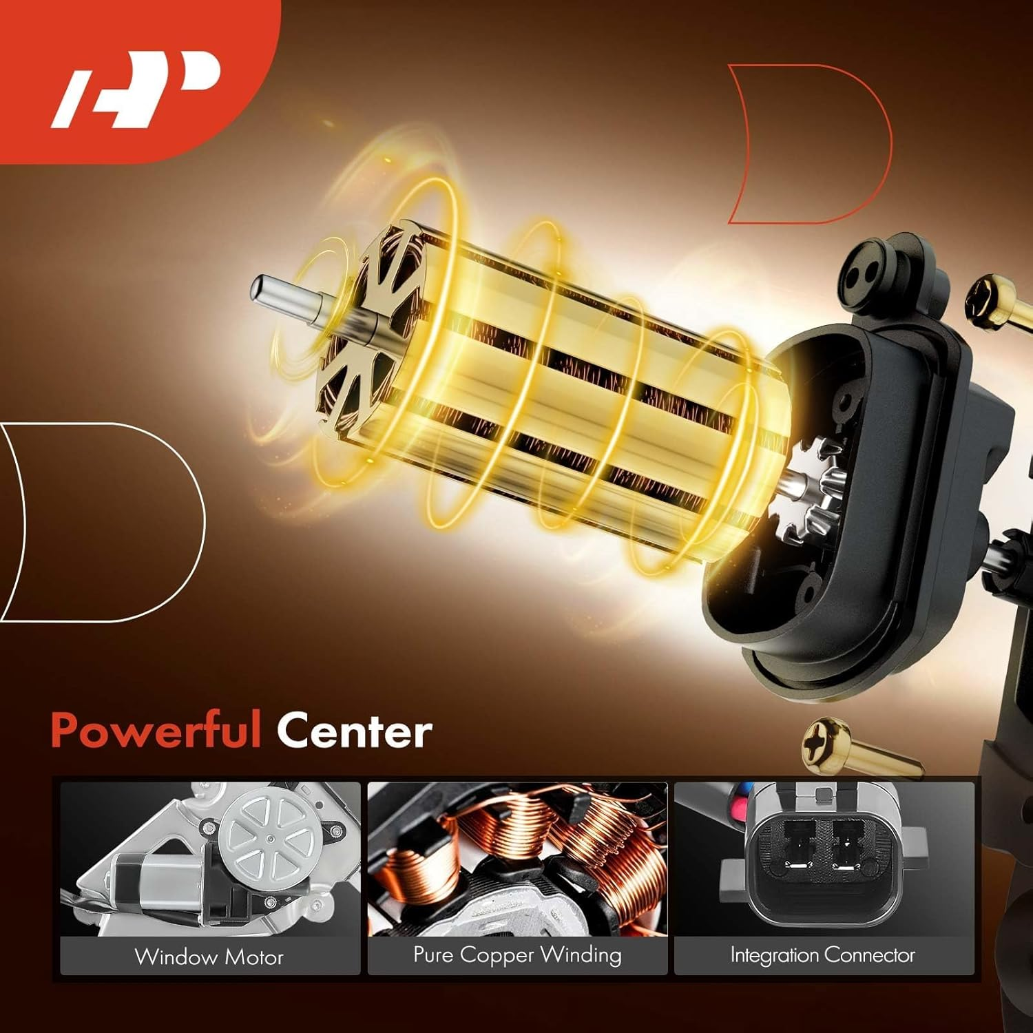 A-Premium Power Window Regulator with Motor for Jeep Liberty 02/25/2006-2007 Front Left Driver Side image number 1