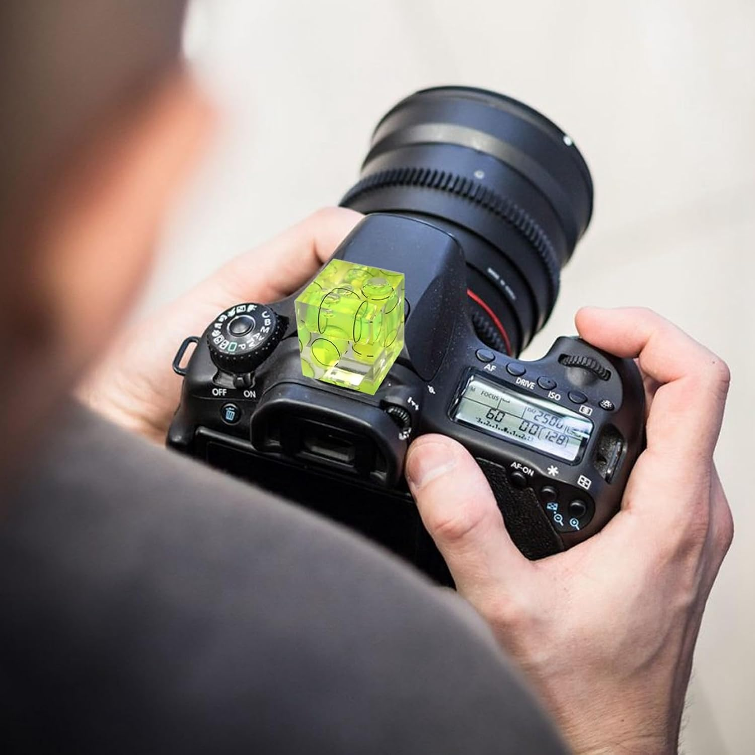 Hot Shoe Level,Camera Bubble Level Hot Shoe Bubble Level Combo Pack 3 2 1 for DSLR Film Camera (4Pack) image number 5