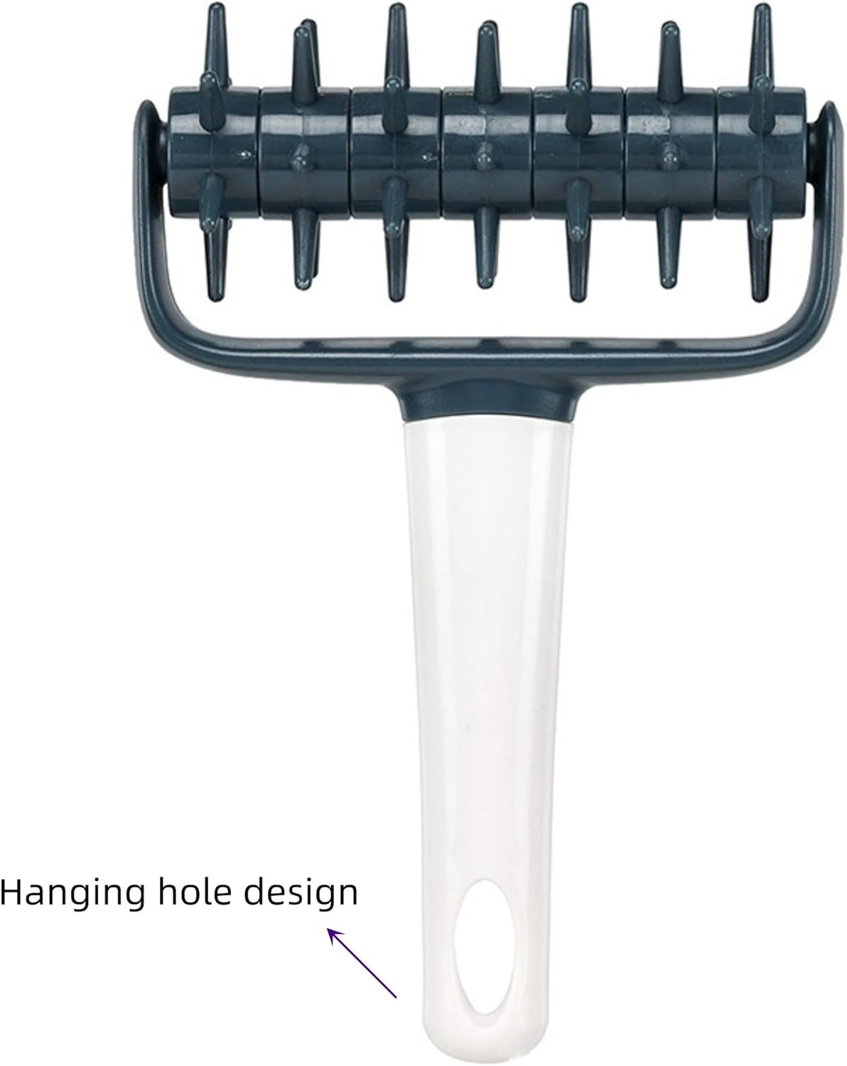 Pizza Dough Docker Roller - Bubble and Blistering Killer Time-Saver for Home Kitchen Pizza Making - Docking Tool Accessory image number 4