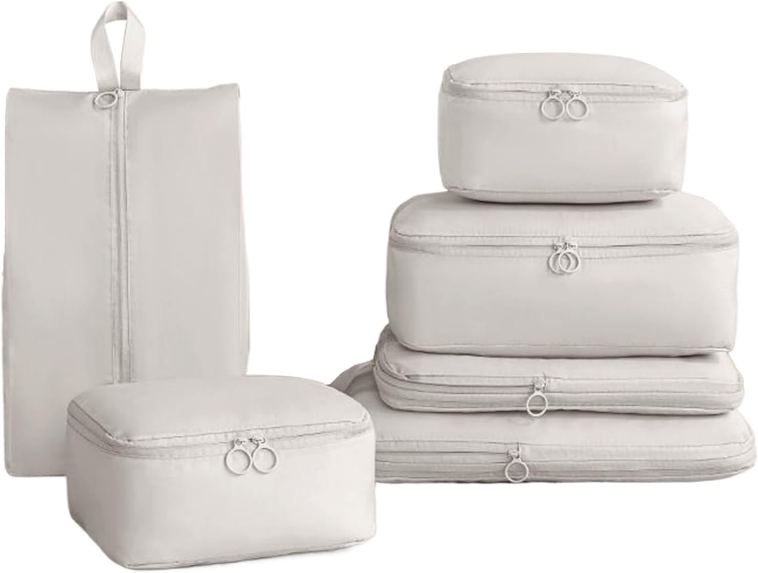 Compression Packing Cube | Expandable Traveling Storage - Luggage Packing Organizers for Travel | for Men Women Girls Youth Teens Wife Clothing Shoes Pants Socks Underwear