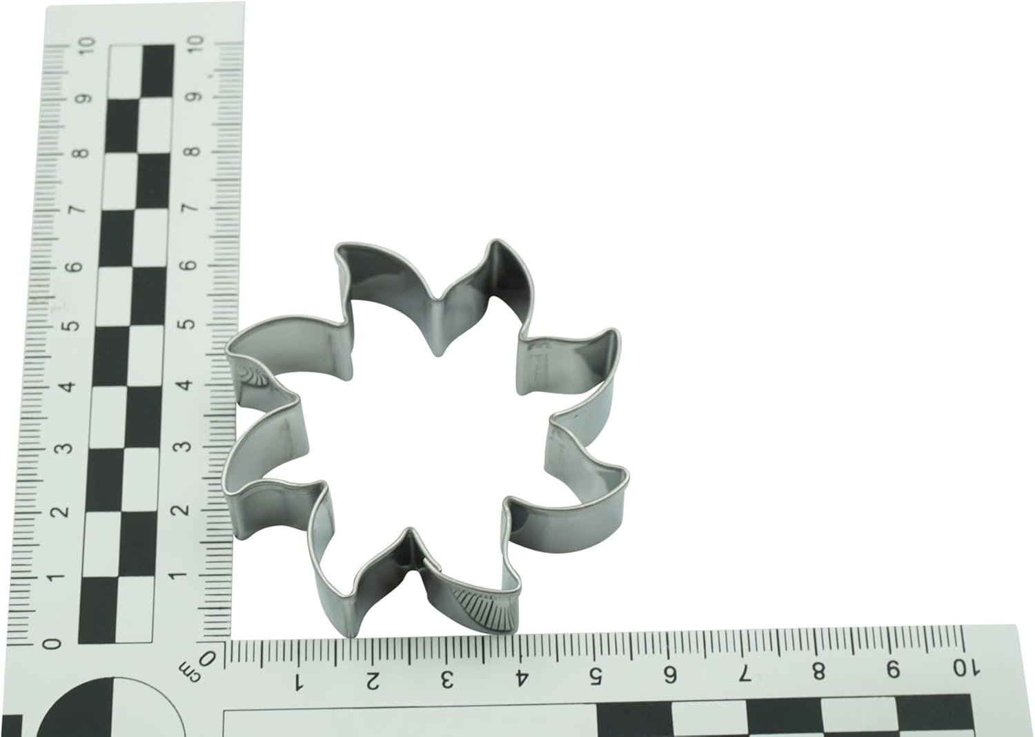 Bekkib - Cookie Cutter Sun - Approx. 5 X 5 Cm - Dishwasher Safe Stainless Steel Sun Cookie Cutter - for Baking Cookies - 998693 image number 4