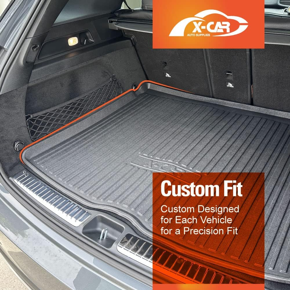 X-CAR Boot Liner Compatible with Mercedes-Benz GLE 2018-2025 Heavy Duty Trunk Cargo Mat Luggage Tray Car Accessories image number 2