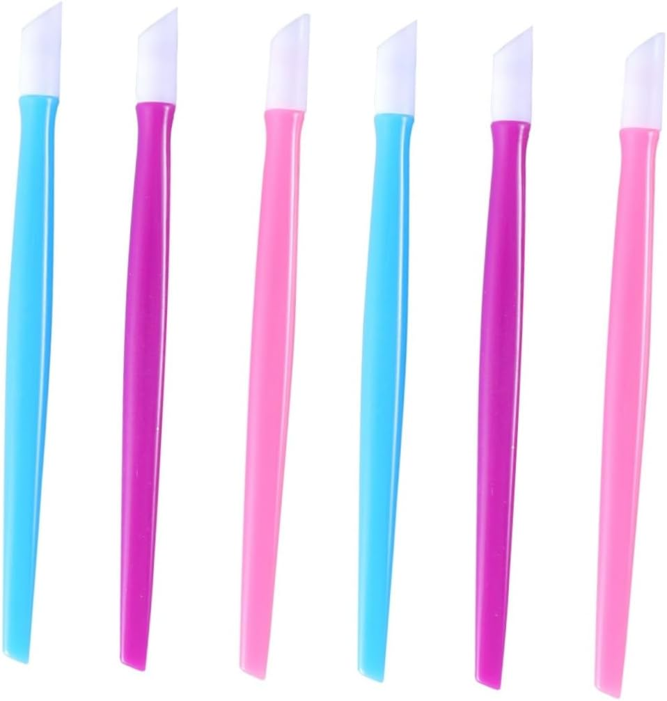 PENIKOKO 30Pcs Dual End Nail Pusher Pumice Stick Nail Care Tools Cleaners Exfoliating Scrub For image number 4