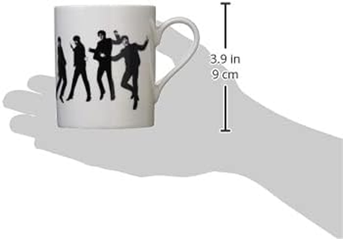 The Beatles Ceramic Mug (Jump), 11.8 Fl Oz (350 Ml), BT20-2-11, Made in Japan Yamaka Shoten image number 2