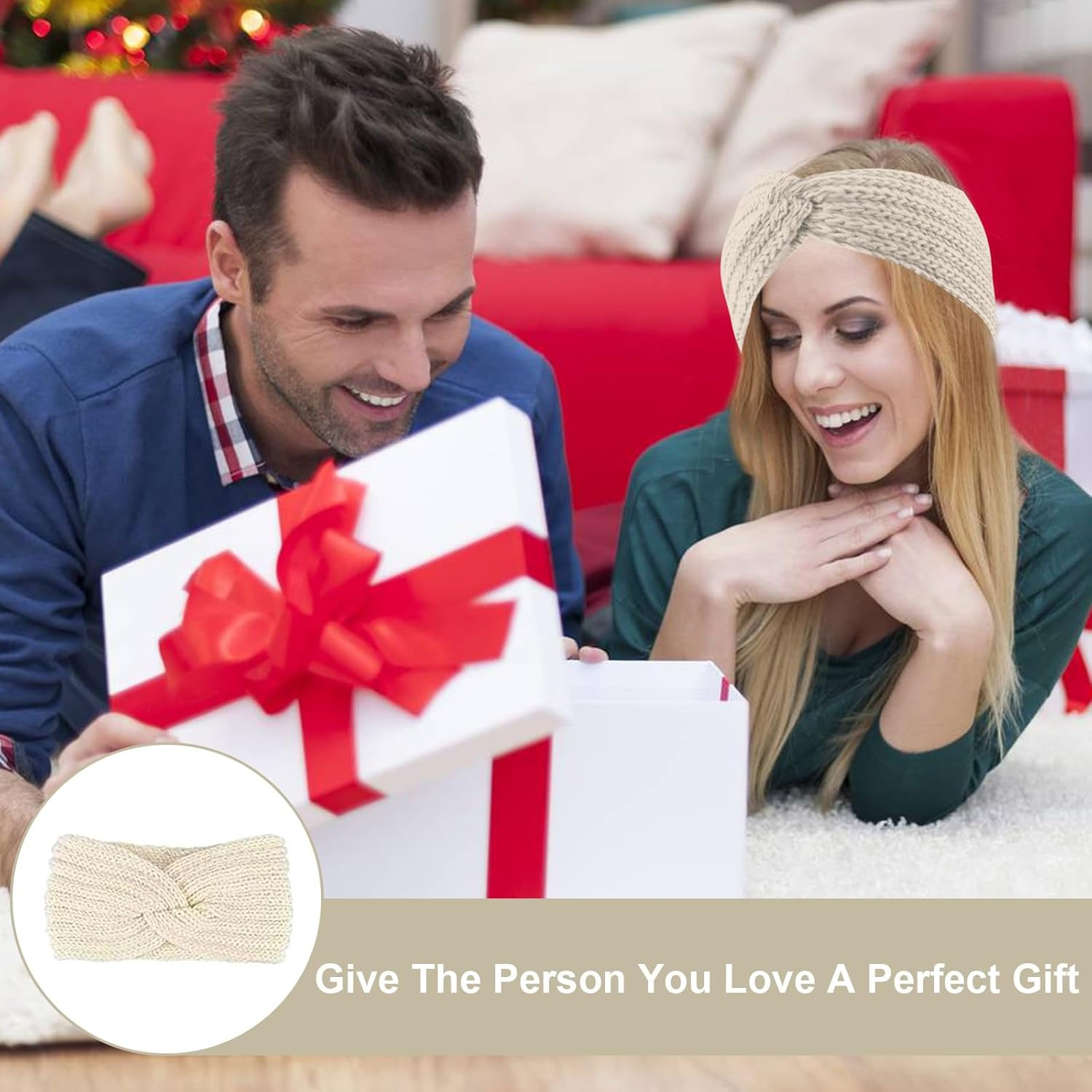 Women'S Winter Headband, Pack of 5, Knitted Headband, Girls Winter Simple Hair Band, Women'S Versatile Headband, Winter Women'S Warm Winter Gifts image number 3