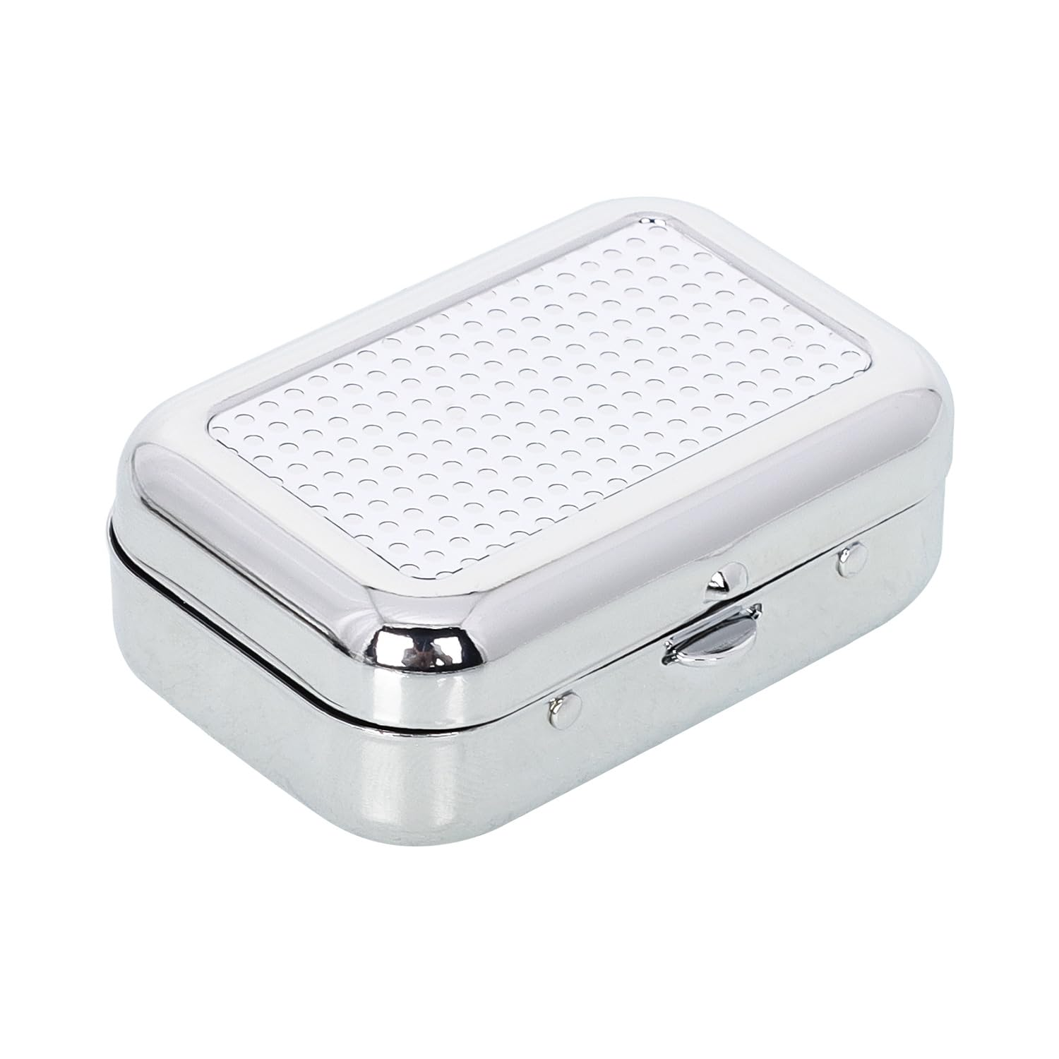 1Pc Pocket Ashtray Mini Square Metal Ashtray with Lid,Mini Portable Ashtray Square Metal Ashtray,Metal Mini Pocket Travel Ashtray image number 2