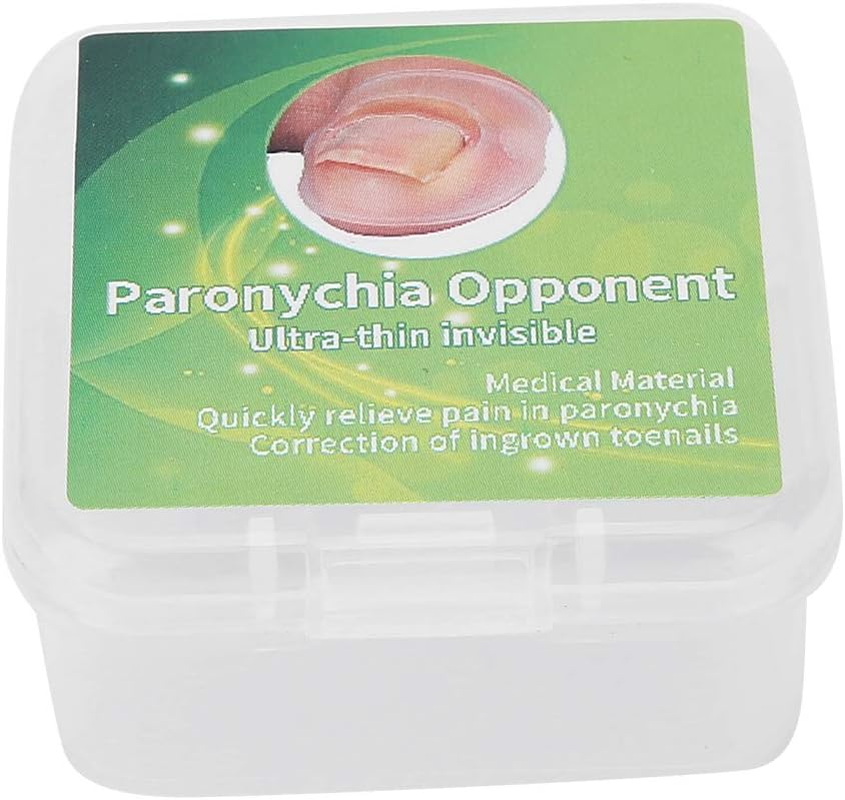 Ingrown Toenail Treatment, Silicone Foot Toe Protector Caps Ingrown Toenail Correcting Tool Pain Relief Paronychia Treatment Corrector for Men Women Pedicure Recovering Healing