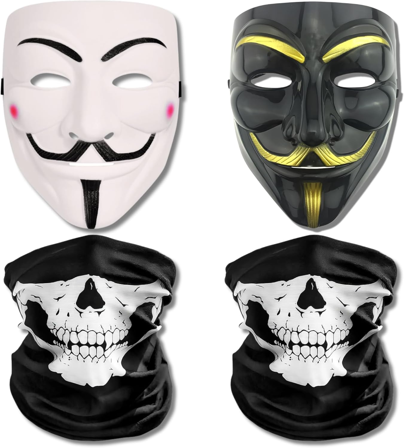 Primary Shipments Spy Ninjas Inspired Project Zorgo PZ9 PZ Cloaker Compaitble Hacker Mask Set of 4 image number 2