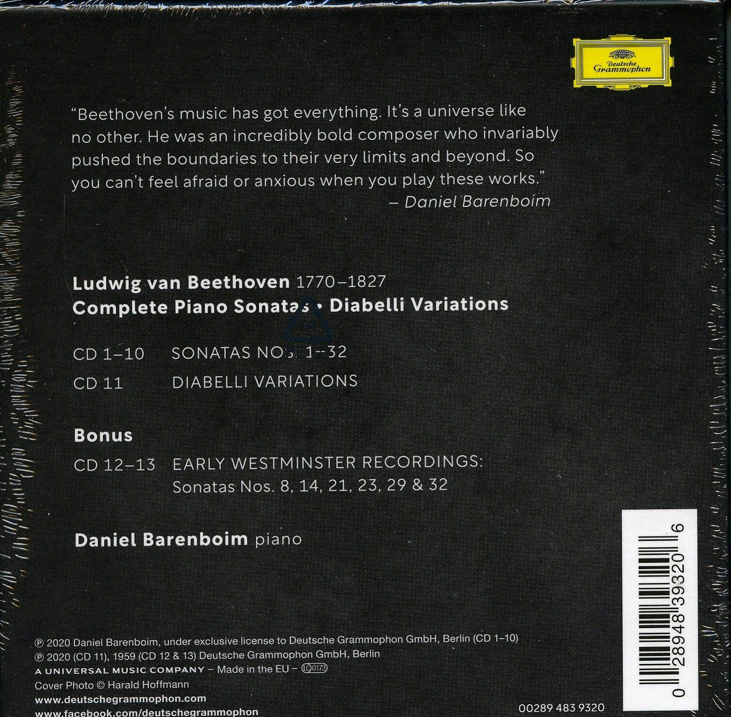 Complete Beethoven Piano Sonatas and Diabelli Variations image number 1