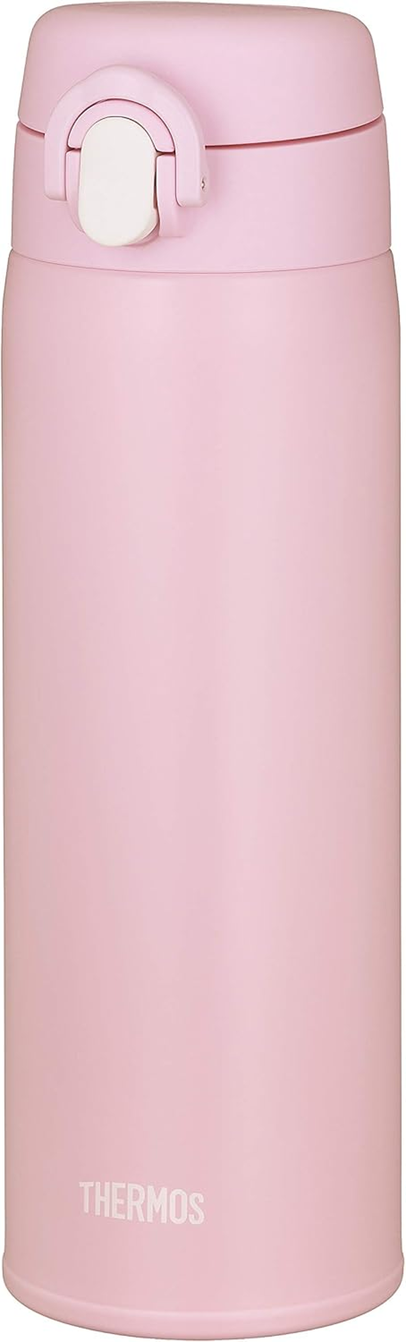 Thermos JOF-500 AWH Water Bottle, Vacuum Insulated Portable Mug, 16.9 Fl Oz (500 Ml), Alpine White, Easy to Clean and Easy to Clean, Ultra Lightweight, Compact Type, One Touch Open, Stainless Steel, - Alpine White image number 5
