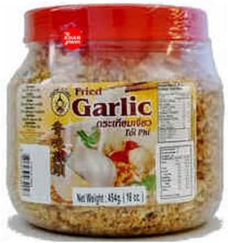 Ngon Lam Fried Pure Garlic Jar 454 G