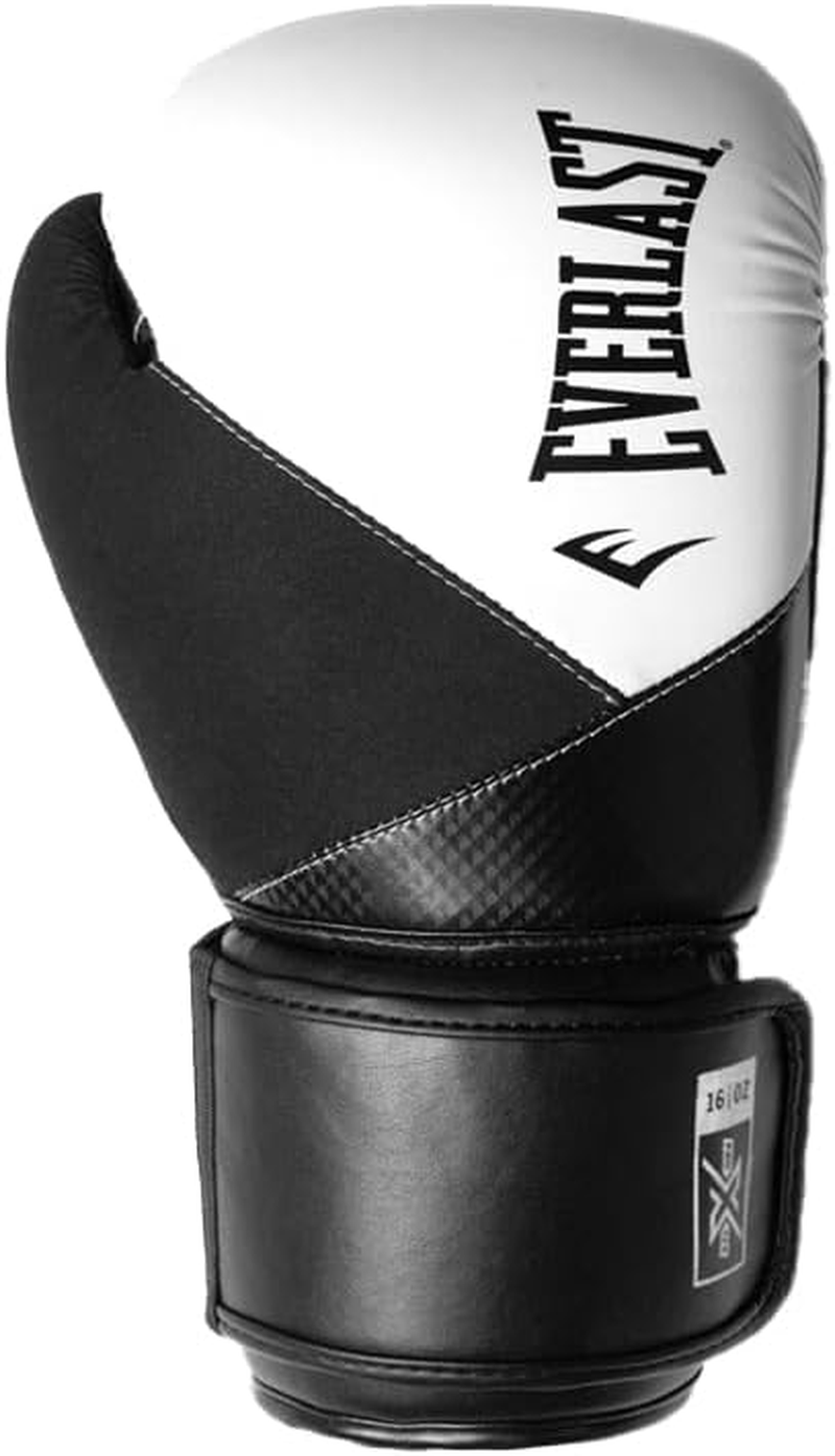 PROTEX Boxing Gloves, White/Black, 12OZ image number 4