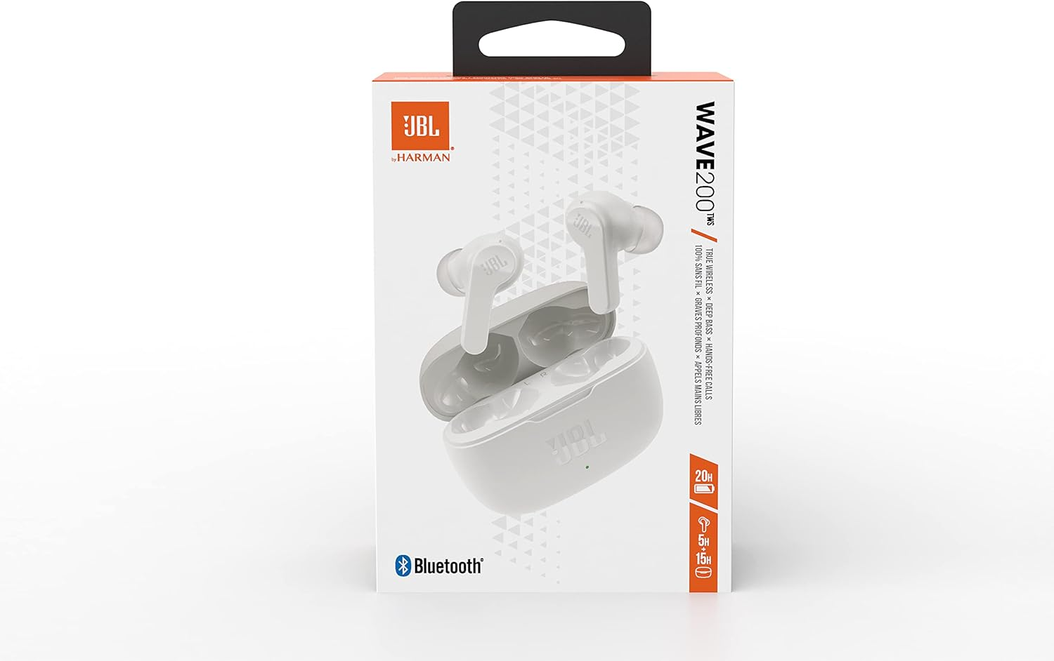 JBL Wave 200 True Wireless Earbuds White image number 5