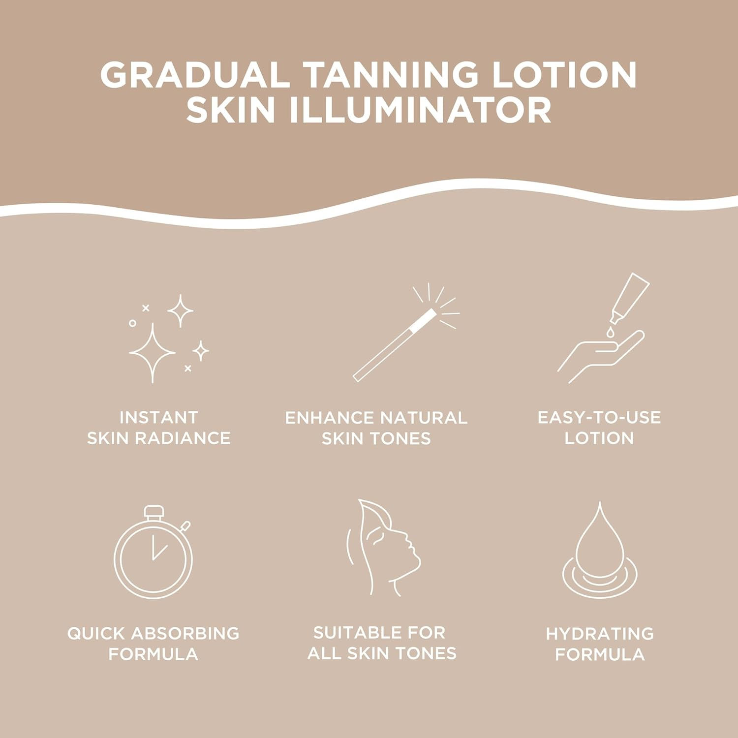 Bondi Sands Skin Illuminator Gradual Tanning Lotion 150Ml image number 1