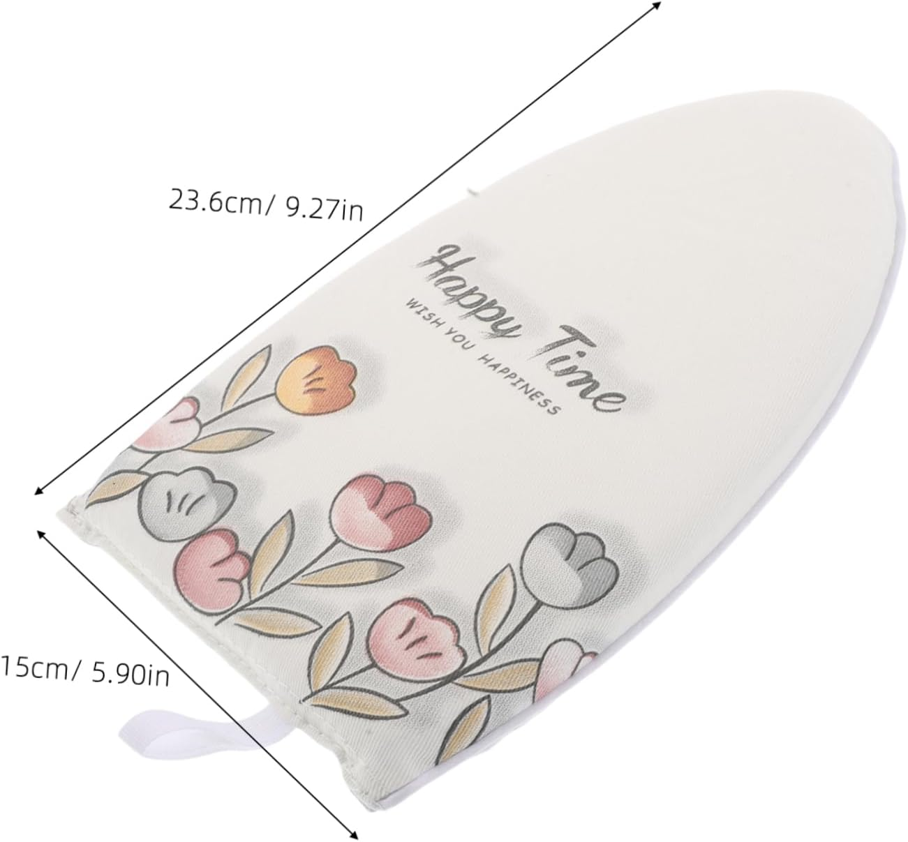 GAROZATION Heat Resistant Steaming Mitt with Hanging Loop Breathable Mesh Ironing Glove for Steamers Ambidextrous Protective Mitt for Hair Curling Wand and Garment Steamer Accessories image number 1