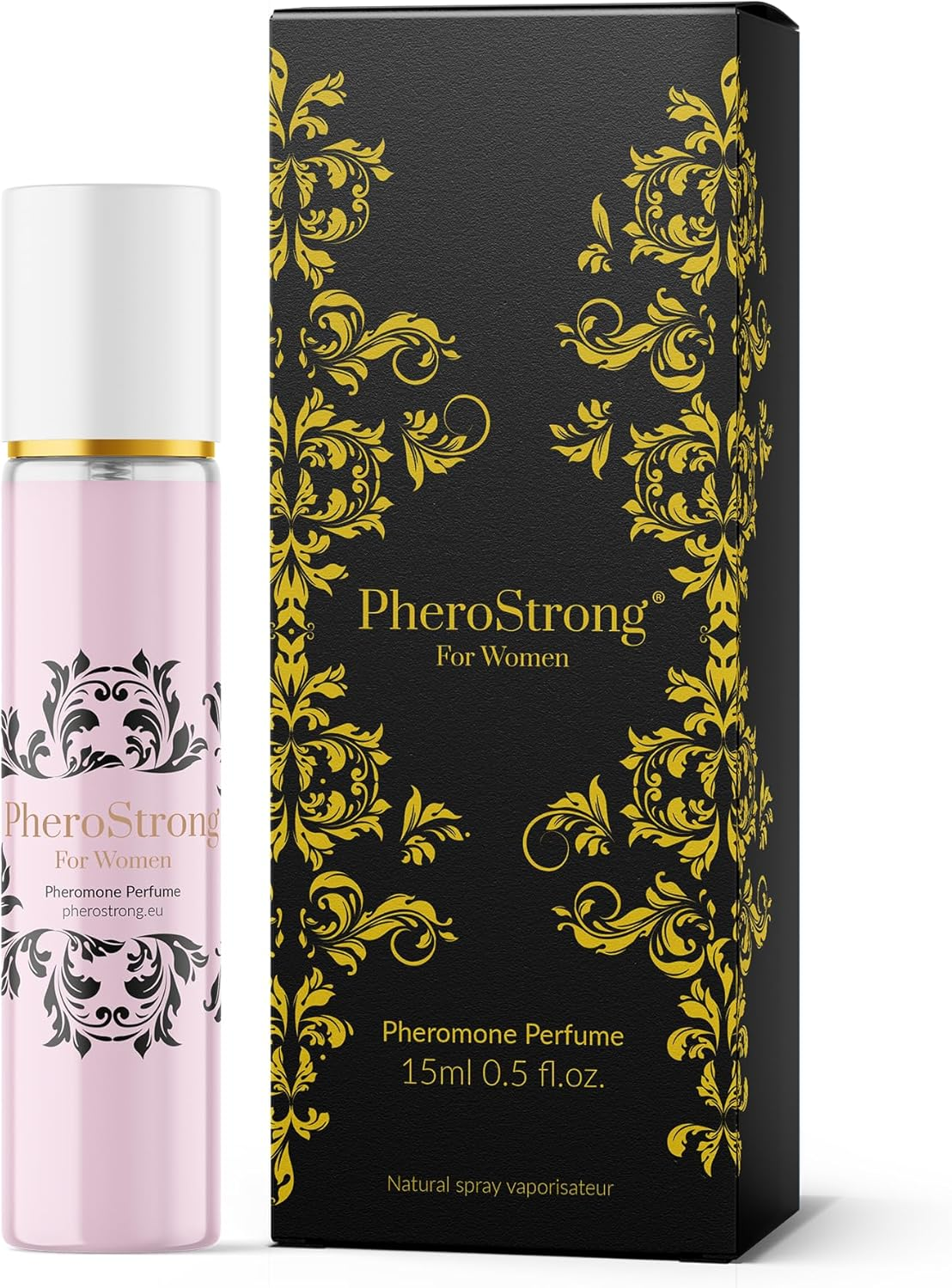 Pherostrong Pheromone Perfume for Women &ndash; Fresh & Fruity Floral Scent with Sicilian Lemon, Rose & Musk &ndash; Irresistible & Long-Lasting Fragrance &ndash; Feromonas Para Mujeres Atraer Hombre 15Ml image number 4