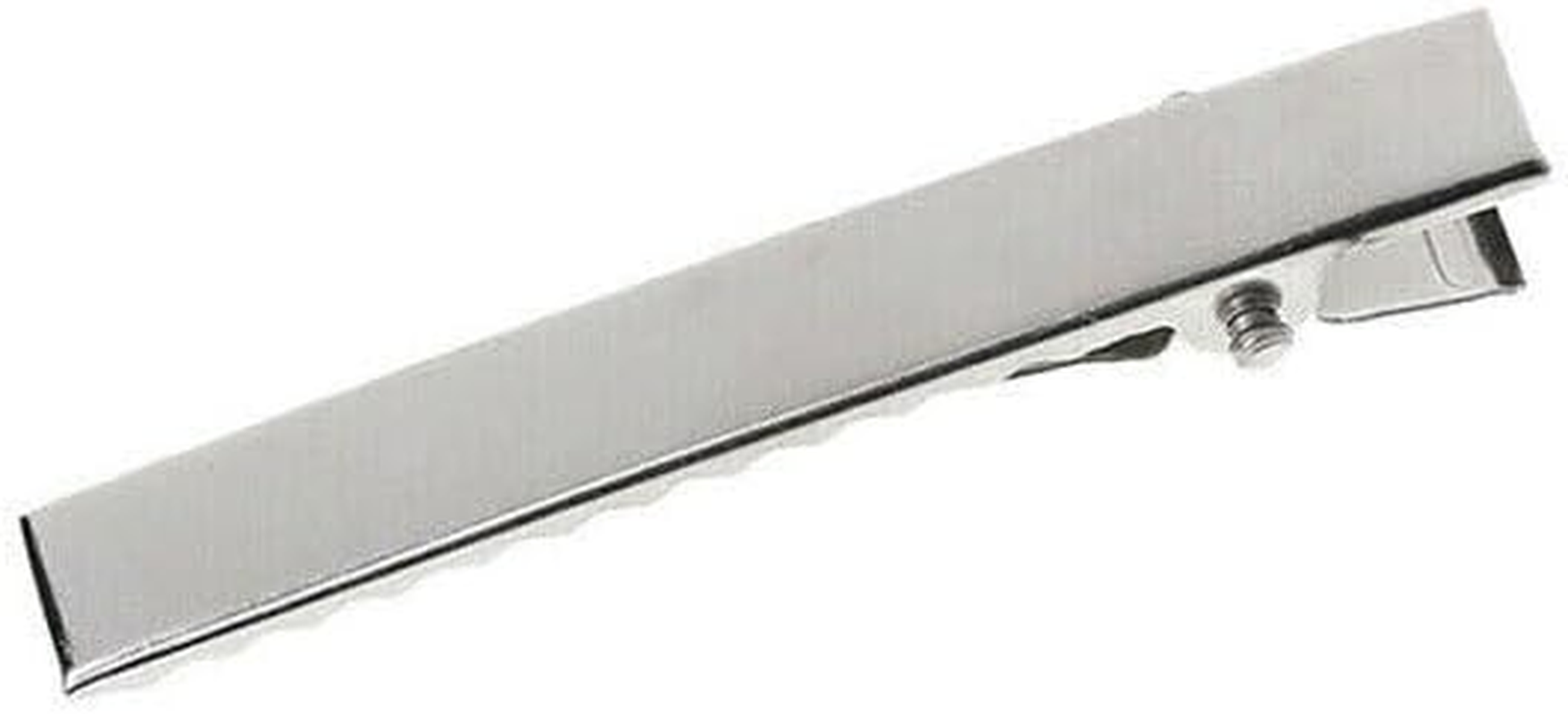 AIMALL 10PCS DIY Hair Clips Blank Alligator Metal Clips, Silver, for Kids & Women, 1.26"/1.61"/1.81"/2.20" Sizes, Perfect for Hair Styling & Craft Projects