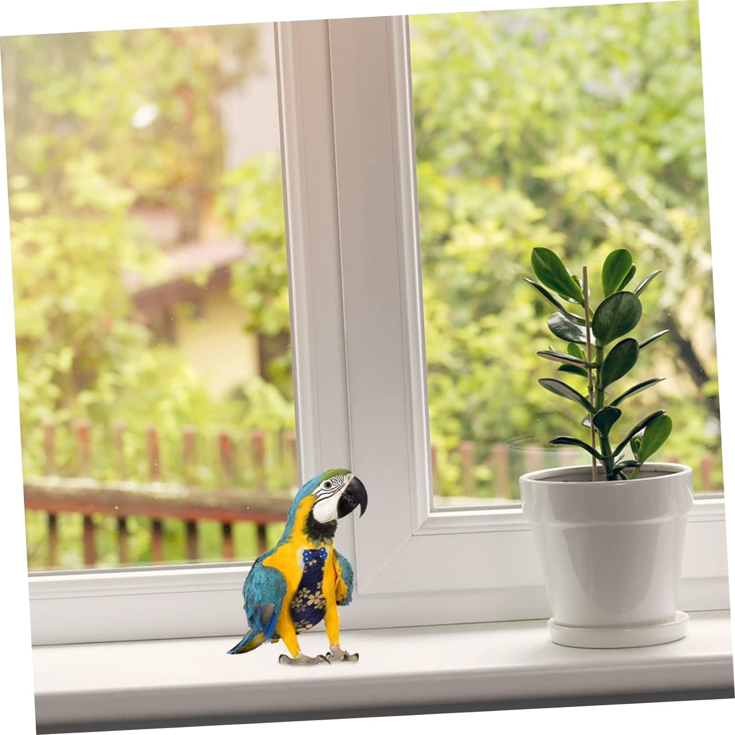 2Pcs Parrot Flight Suit Breathable Birds Diaper for Pet Parrot Diaper Pet Bird Supplies