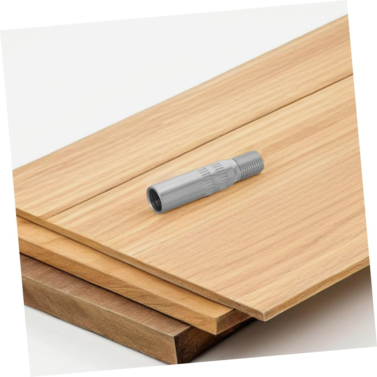 YARNOW 4Pcs Copper Chrome Tire Valve Stem Extenders Easy to Install Valve Extensions for Dual Wheels Automotive Accessories for Convenient Inflation and Motorhome Use image number 2