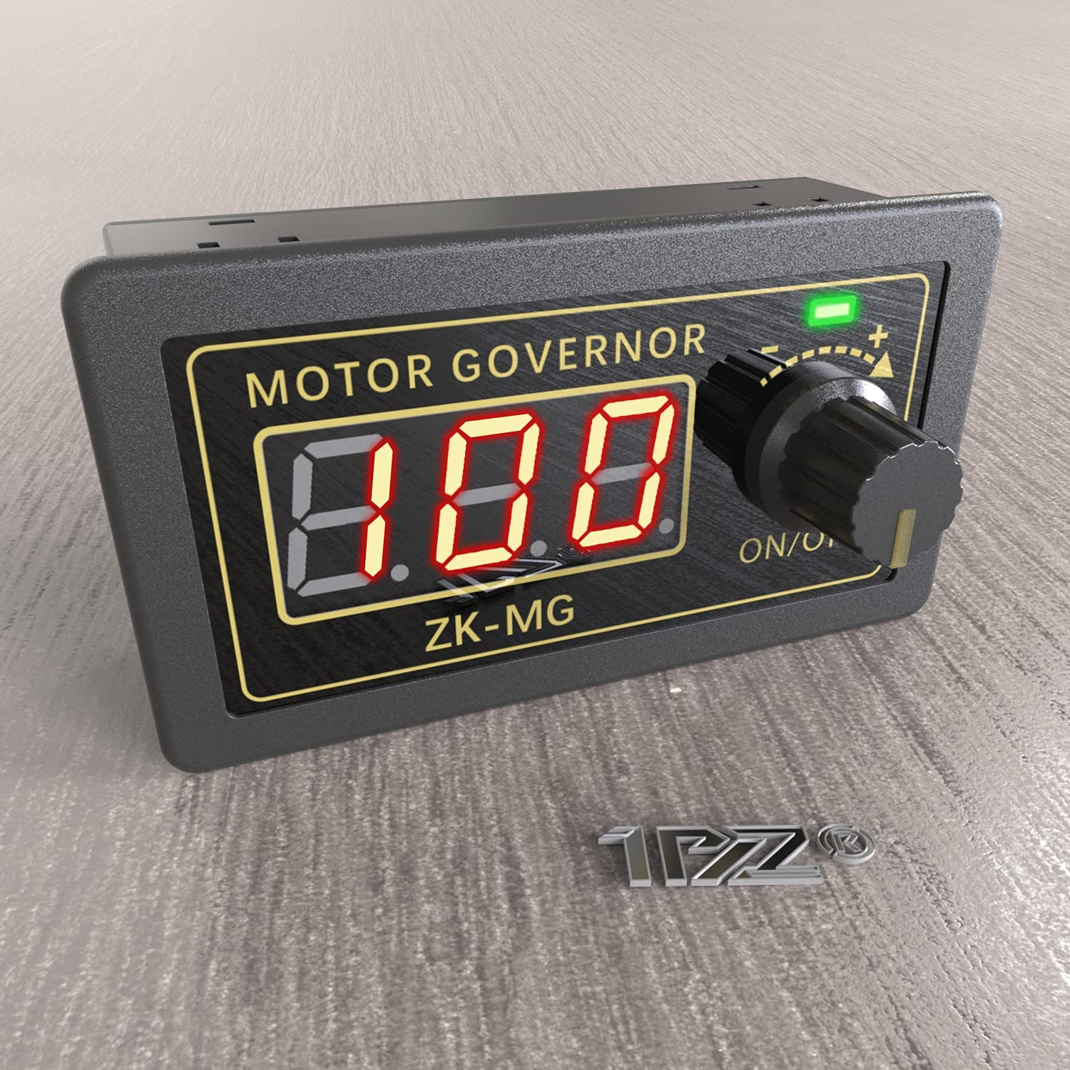 1PZ PWN-V51 150W PWM DC Motor Speed Controller - 5V-30V with Soft Start, Reverse Polarity Protection & LCD Display image number 2