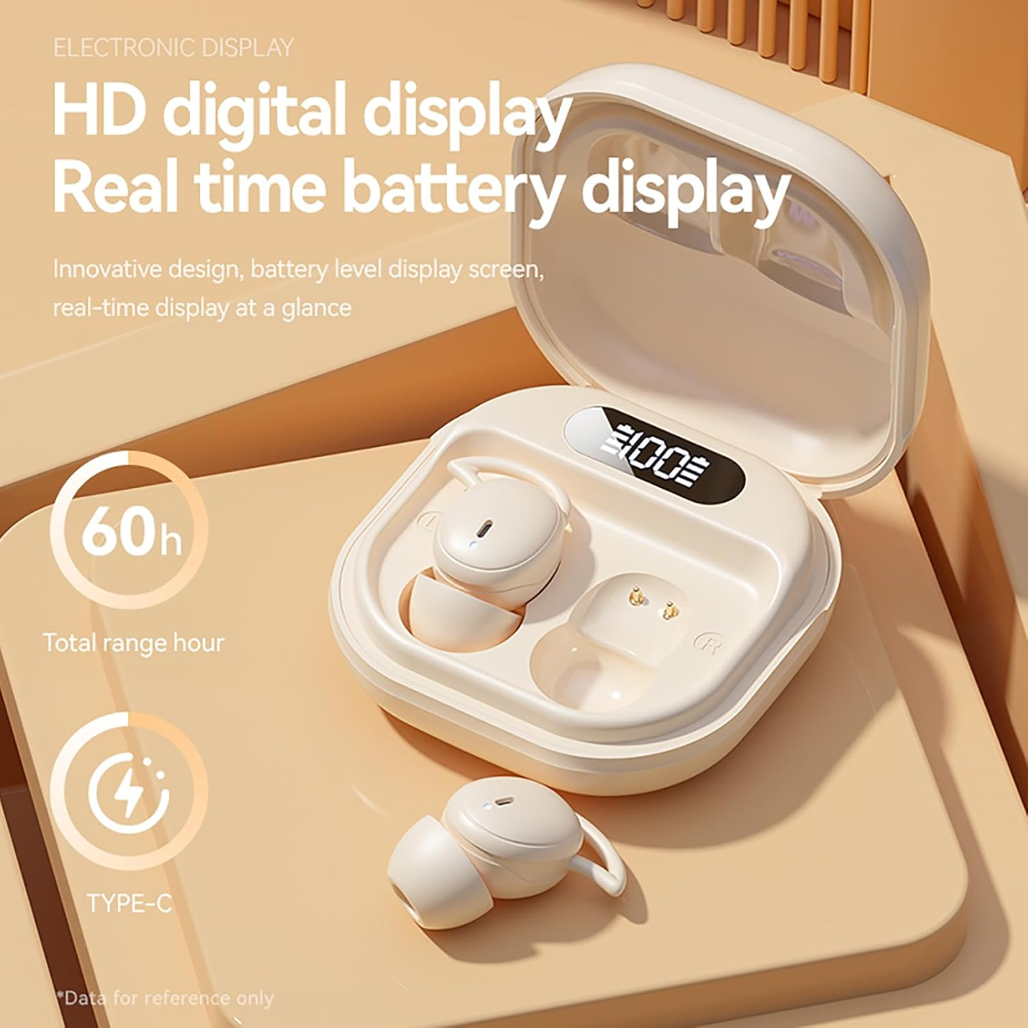 Wireless Sleep Headphones for Side Sleepers, Bluetooth 5.46 Noise Cancelling Sleep Earbuds with Soft Ear Pads, Sleeping Headphones with 20 Hours Battery Life (Black) image number 1