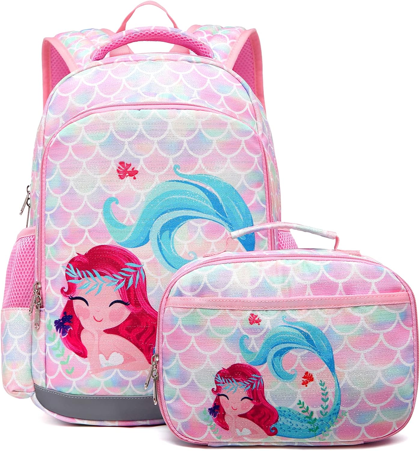 JIANYA School Backpack for Teen Girls School Bags Lightweight Kids Girls School Book Bags Backpacks Sets