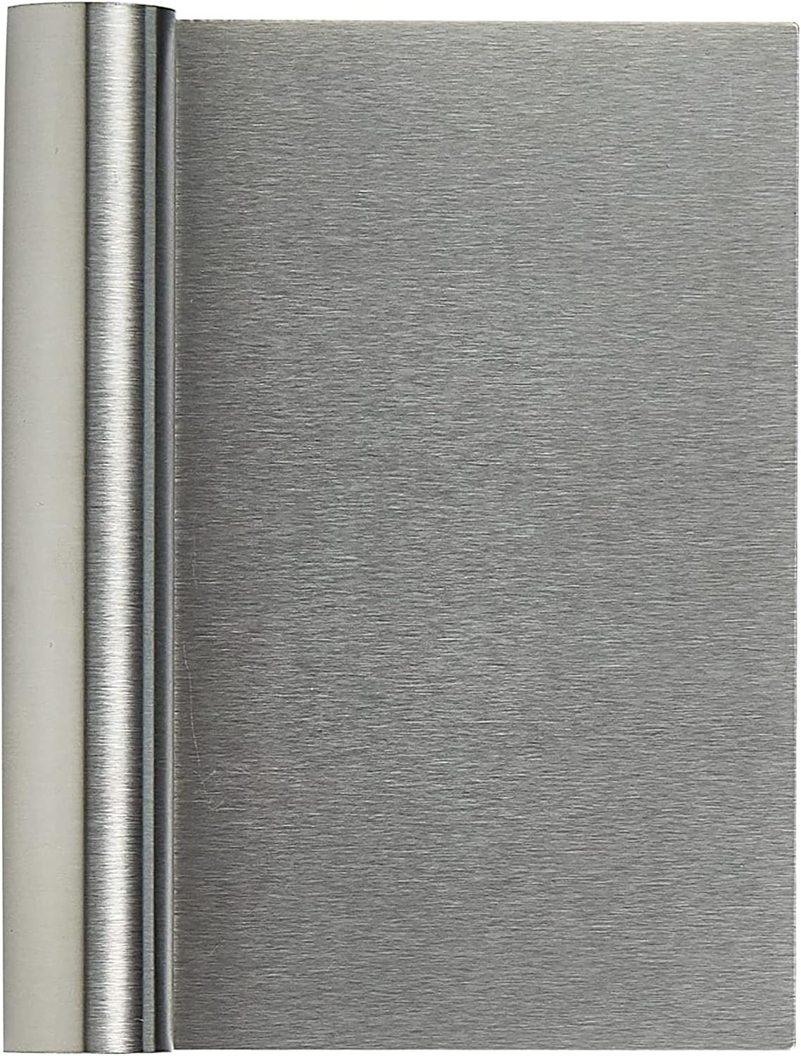 Sulfar Stainless Steel Smoother Edge Cake Scraper/Pizza Dough Scraper Cutter/Kitchen Flour Pastry, Silver image number 2