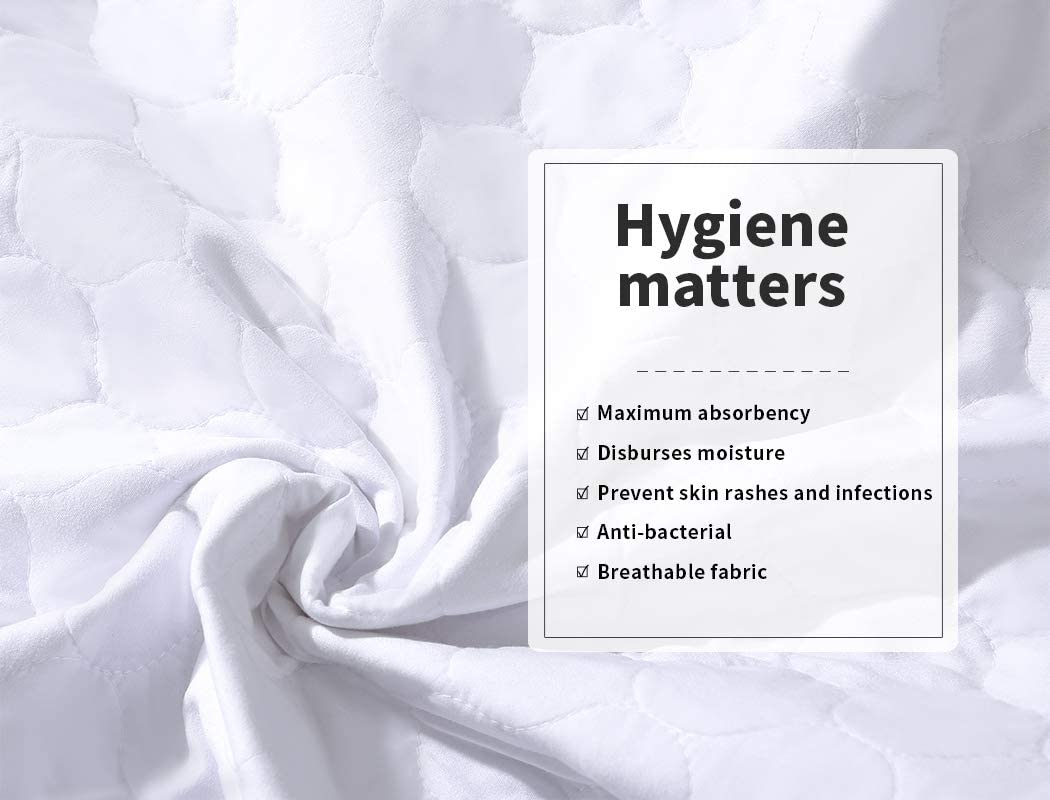 Dreamz Bed Pad Waterproof Protector Absorbent Incontinence Underpad Washable X2 image number 1