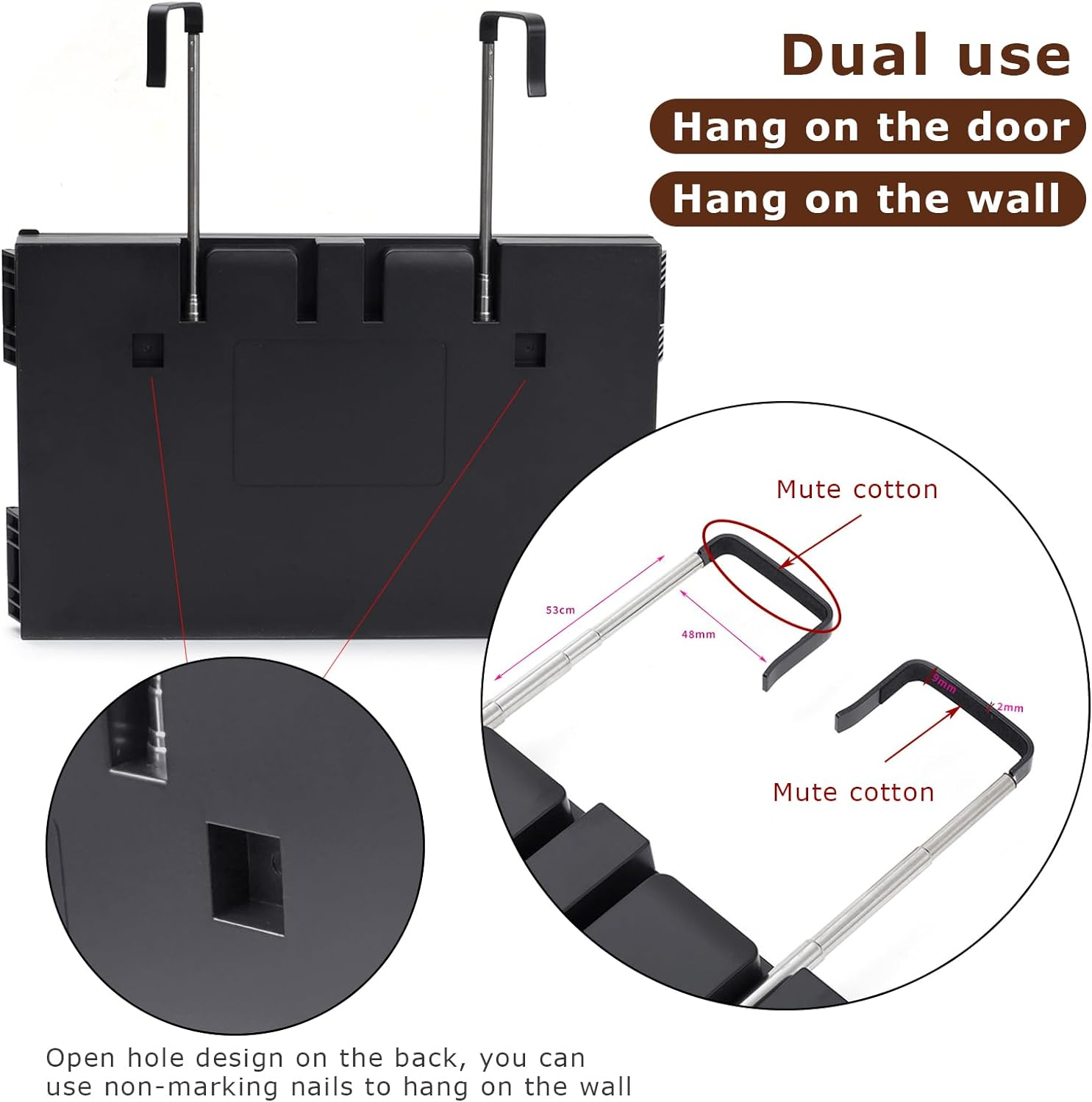 3 Way Mirror for Self Hair Cutting, 360 Trifold Barber Mirrors 3 Sided Makeup Mirror to See Back of Head, Used for Hair Coloring, Braiding, DIY Haircut Tool Are Good Gifts for Men Women (Without LED) image number 6