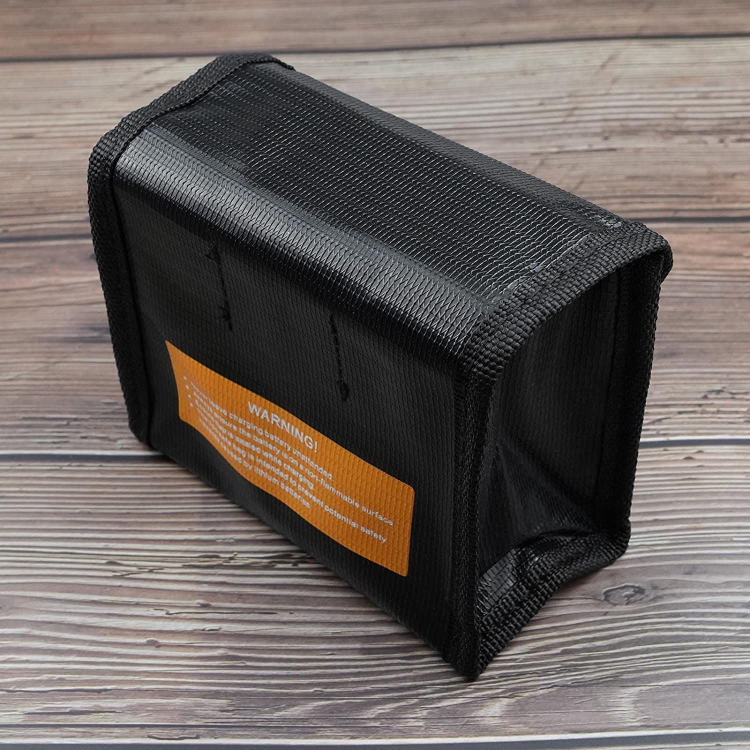 Ecsing Battery Explosion-Proof Safety Bag Compatible with Mini 3 Pro Drone Battery Safety Charging Storage Bag Replacement 121X95X63Mm L Size image number 2