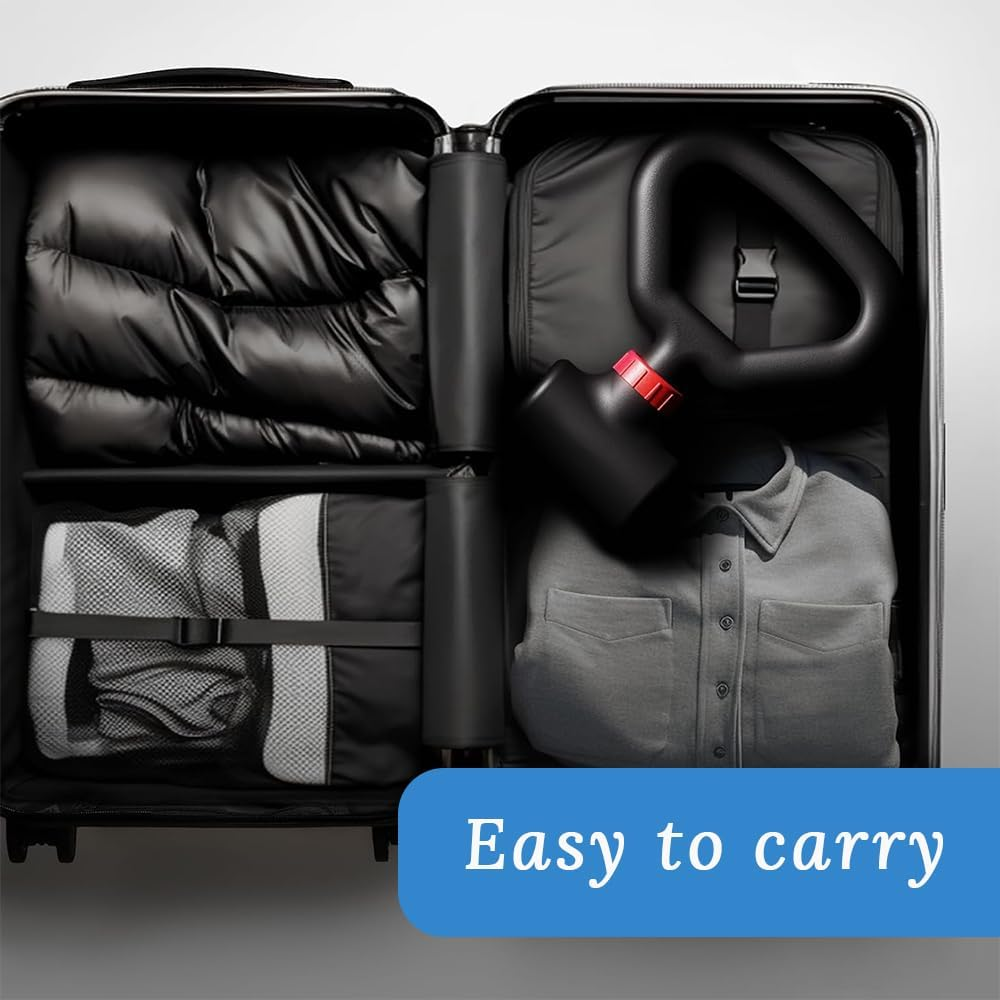 Dumbbell Converter, Dumbbell to Barbell Set and Kettlebell for Home Gym, Adjustable Weightlifting for Home Gym Weightlifting and Powerlifting Strength Training Exercises image number 4