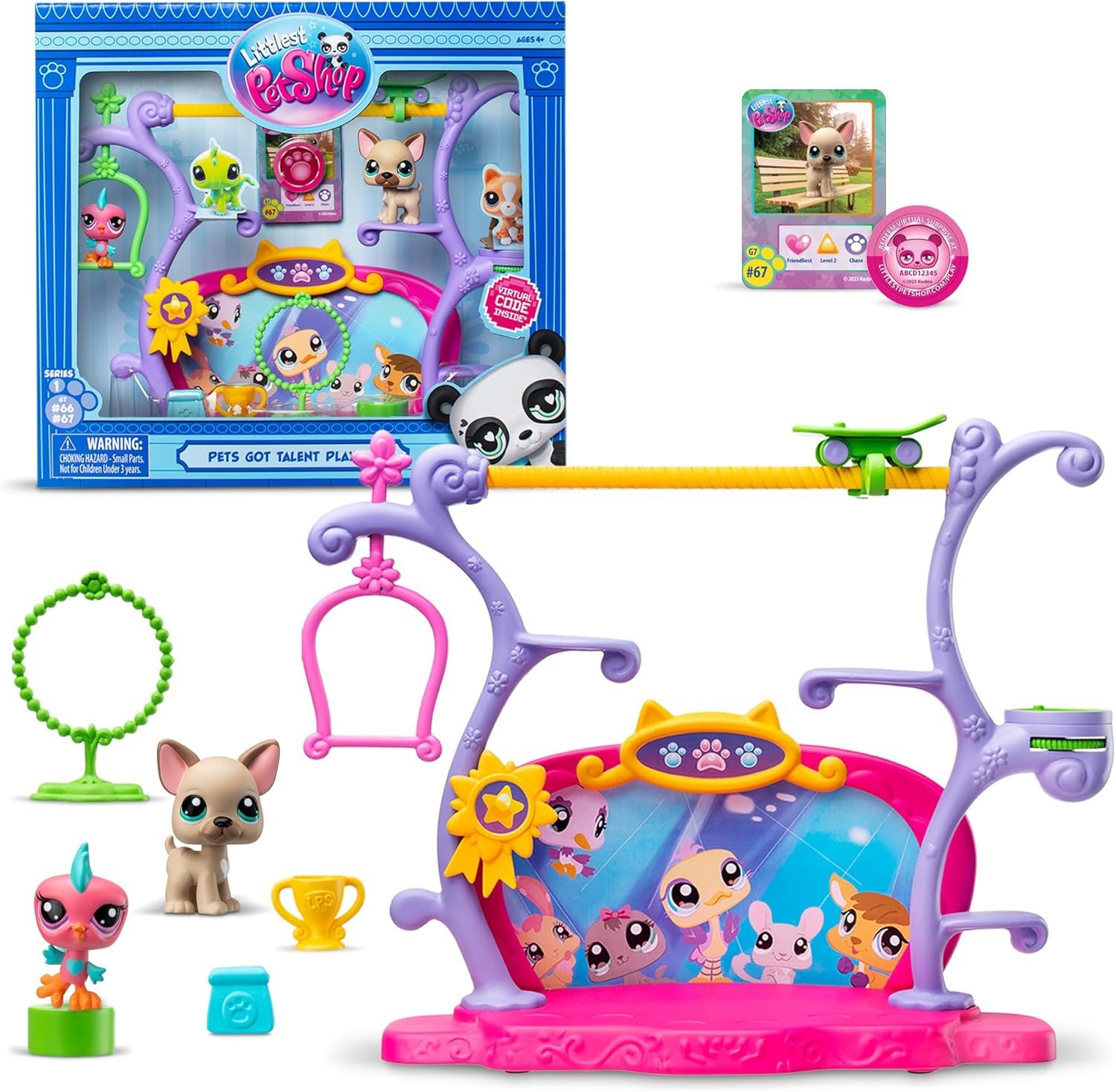 Littlest Pet Shop- Pets Got Talent Playset image number 5