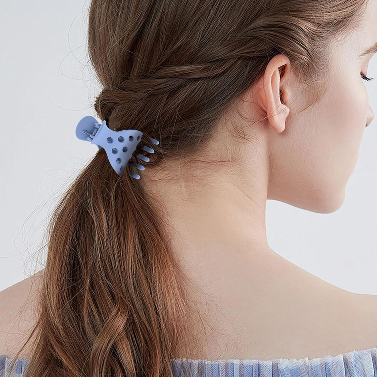 10 Packs Root Clips for Curly Hair Volume Claw Clamps, Women Root Lifting Hair Clips Styling Bouncy No Crease Fluffy Thick Thin image number 4