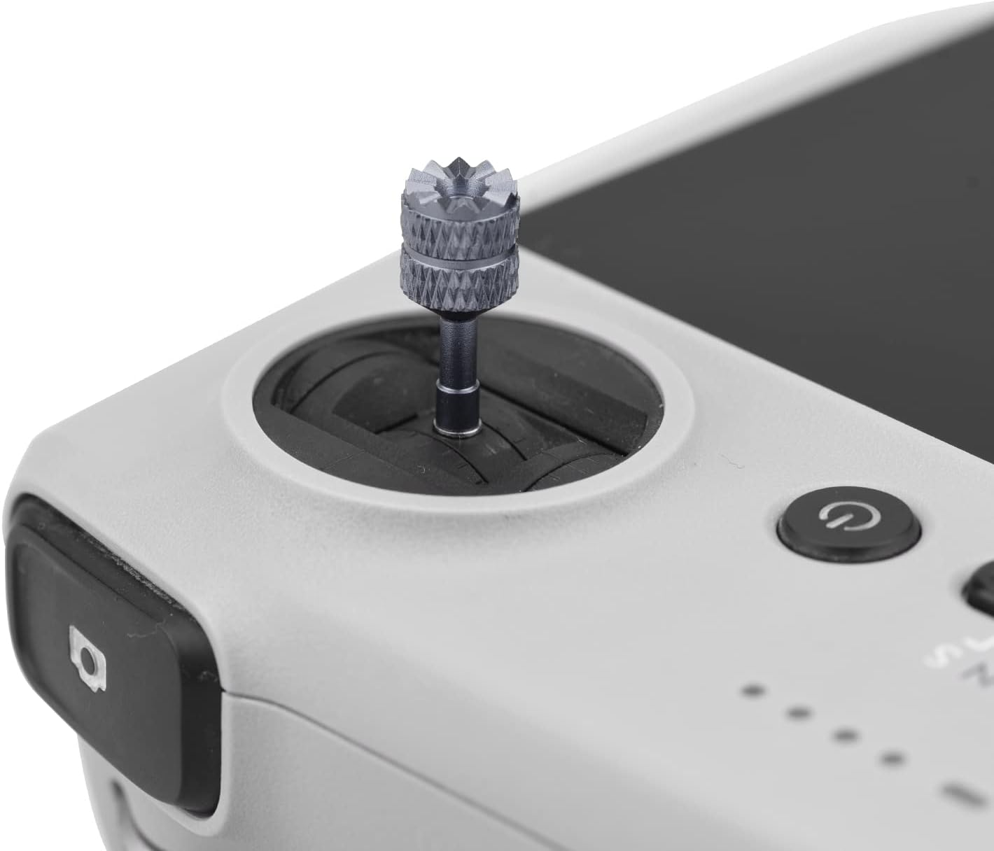 2PCS Replacement Joystick for DJI RC/RC 2 Remote Controller Aluminium Thumb Sticks Compatible with DJI Mini 3 Pro/Mini 4 Pro/Air 3 Drone Accessory(Silver Grey) image number 6