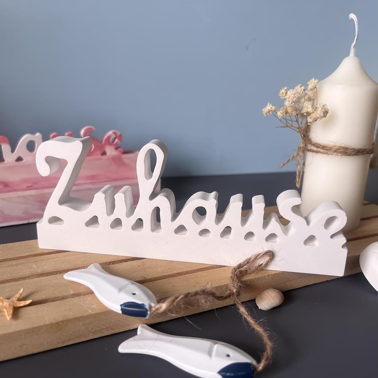 Silicone Alphabet Mold - Resin Casting German Letter Silicone Mold - Crafting Supplies Mould Epoxy Clay Candle Making Arts Ornament for Home Table Decor image number 5