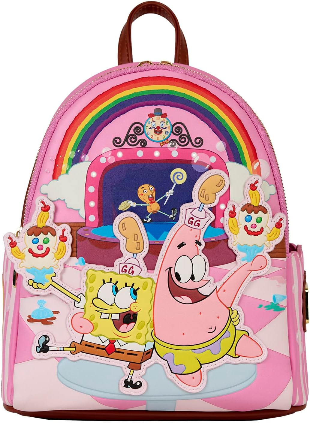 Loungefly Nickelodeon Spongebob Goofy Goobers Mini Backpack image number 4