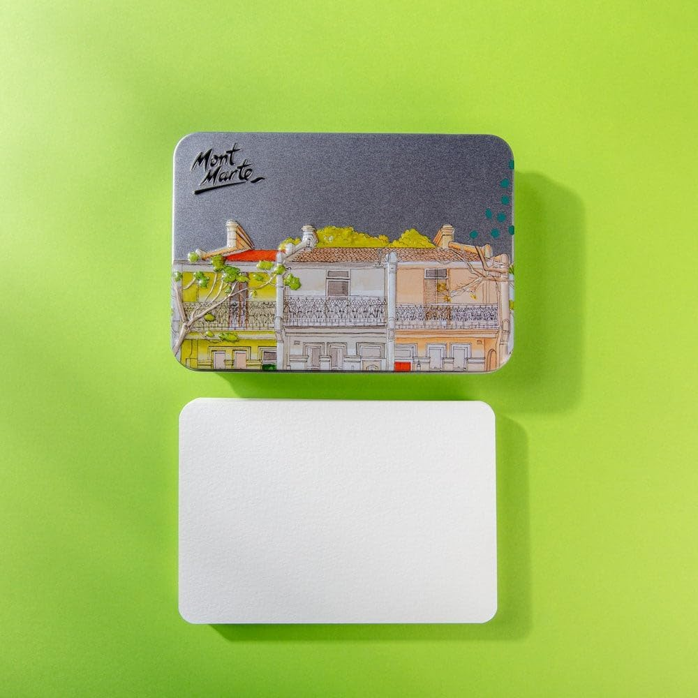 Mont Marte 300 GSM Watercolour 24-Sheets Postcards image number 6