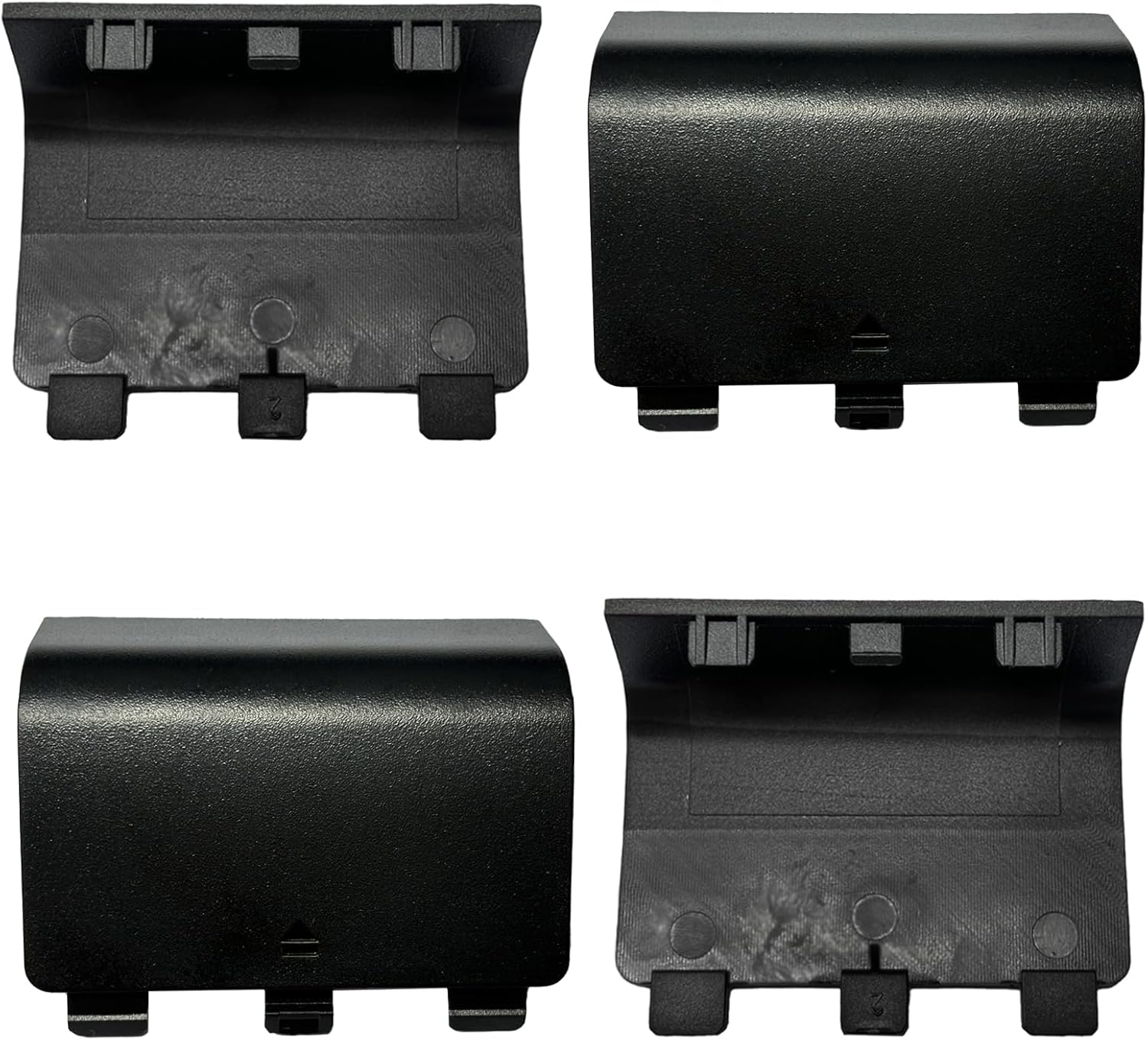 4 Pack Battery Back Cover for Xbox Series X Controller, Battery Back Shell Repair Part for Xbox Series X/Series S Controller (Black) [Xbox_Series_S] image number 3