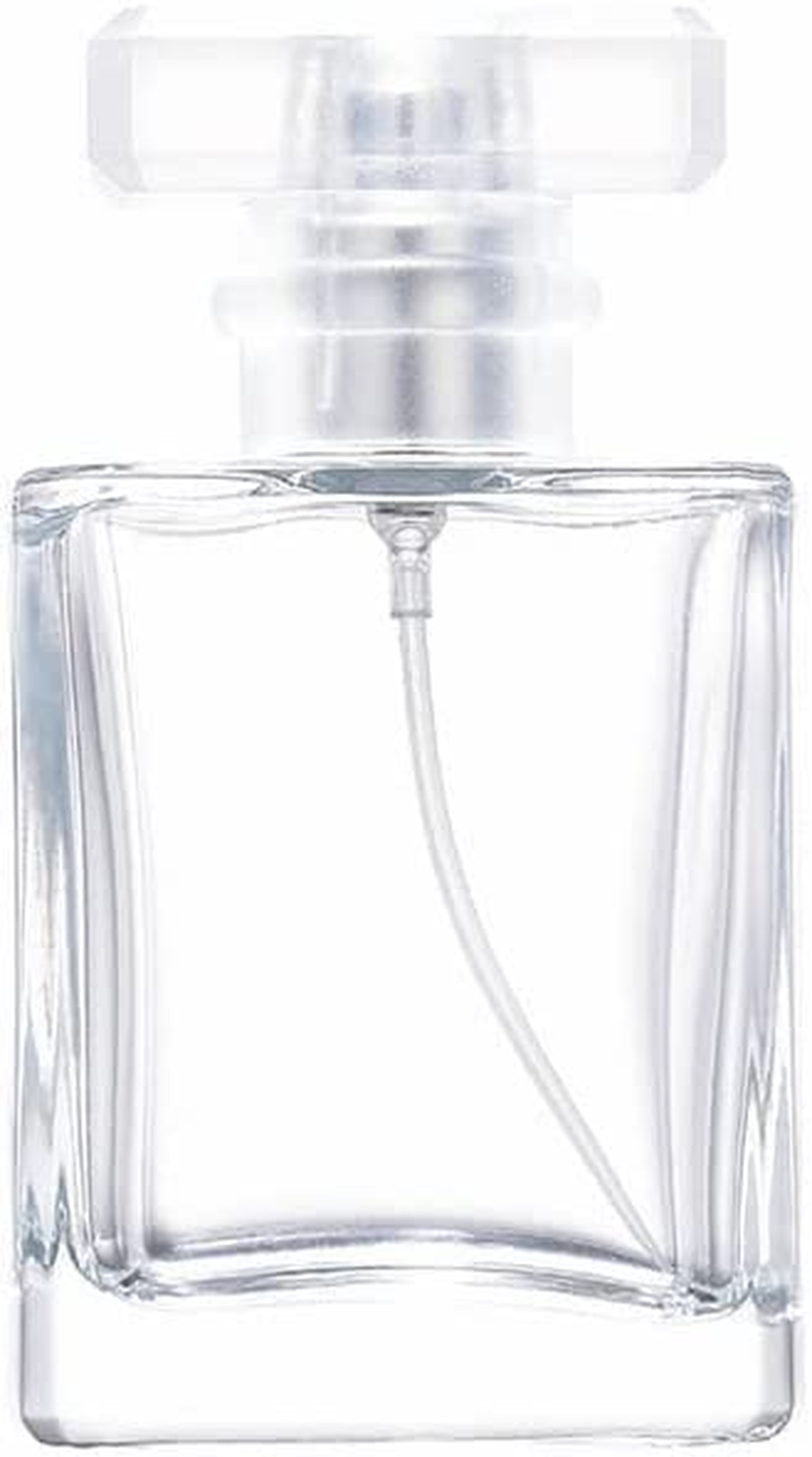 Z&eacute;nitude Glassworks 100Ml Empty Glass Perfume Spray Bottle Refillable Rectangular Gold