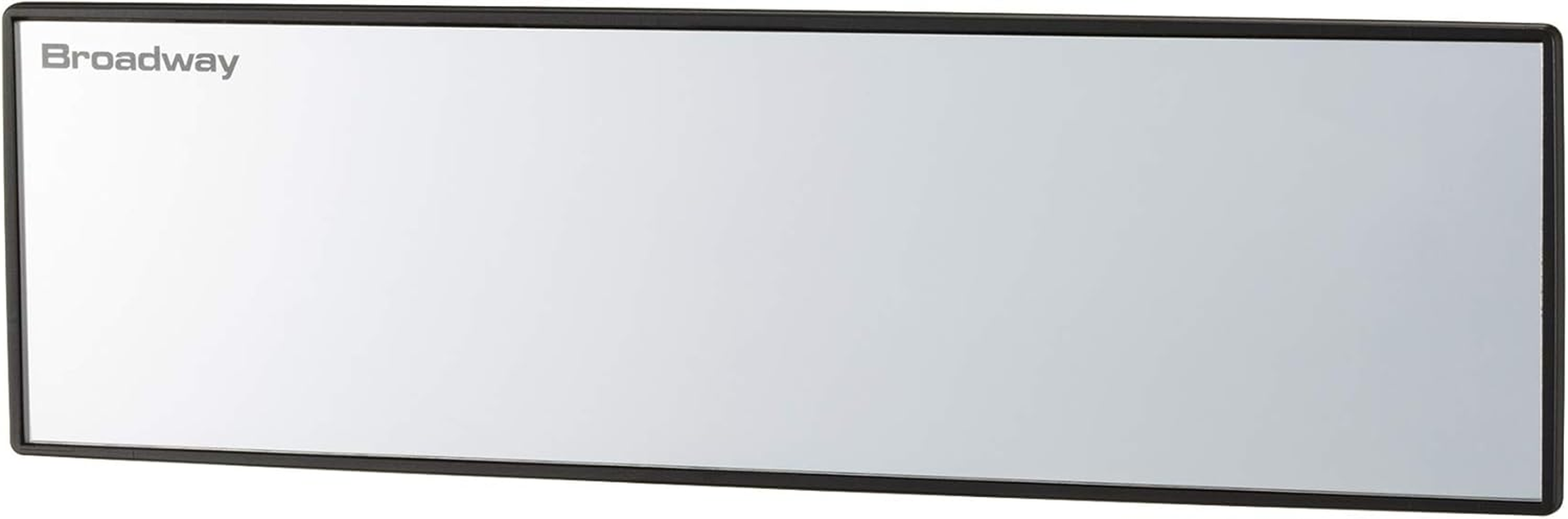 Napolex BW-864 Broadway Aluminum Plating Mirror, Car Rearview Mirror, Flat Mirror, Ultra High Reflectivity Aluminum Back Mirror, 10.6 X 3.0 Inches (270 X 75 Mm), for Sedan Coupe, Smoke Glass Car, Easy Installation in 2 Seconds image number 4
