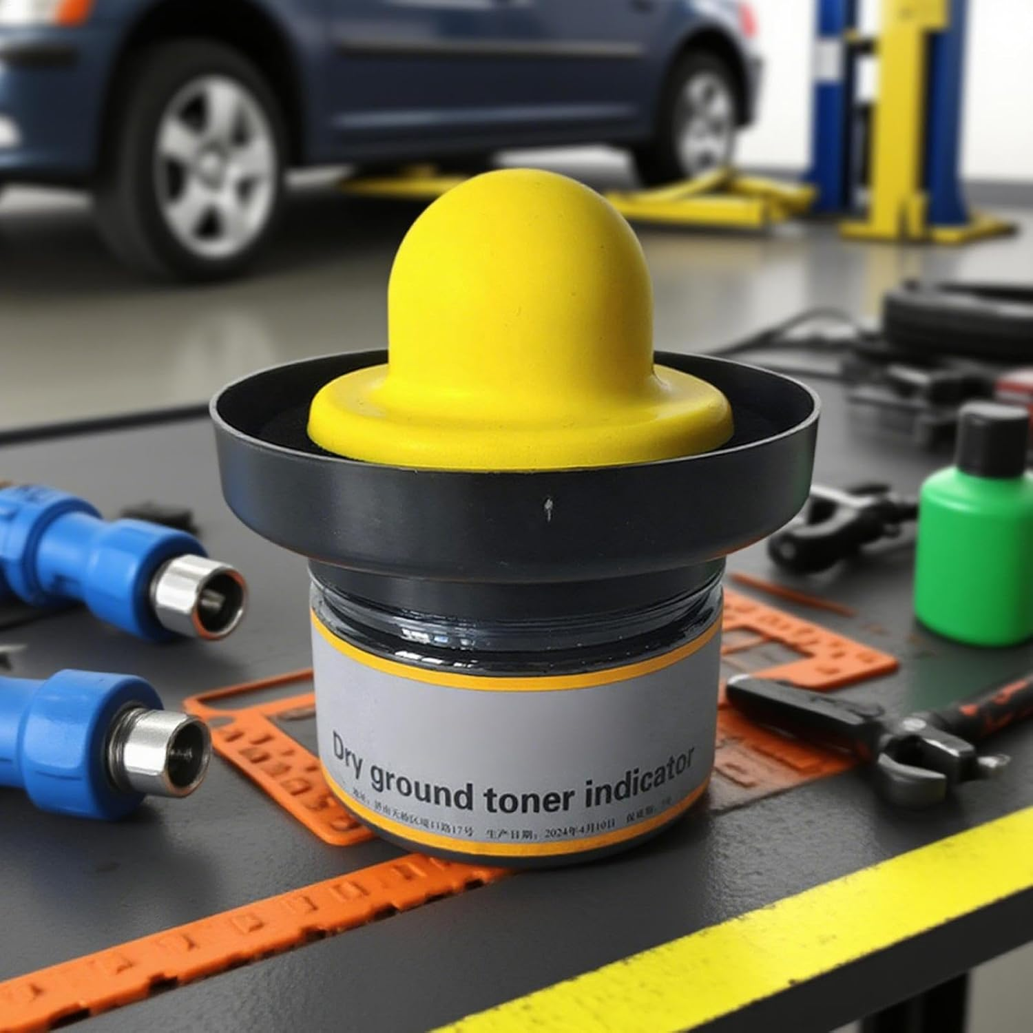 Guide Coat Auto Body | Powder Coating Paint | Instant Finding Defects Sanding Tool Automotive Primers for Vehicle Highlights Scratches Truck Autobody Finds Pinholes and Low Spots Repair image number 4